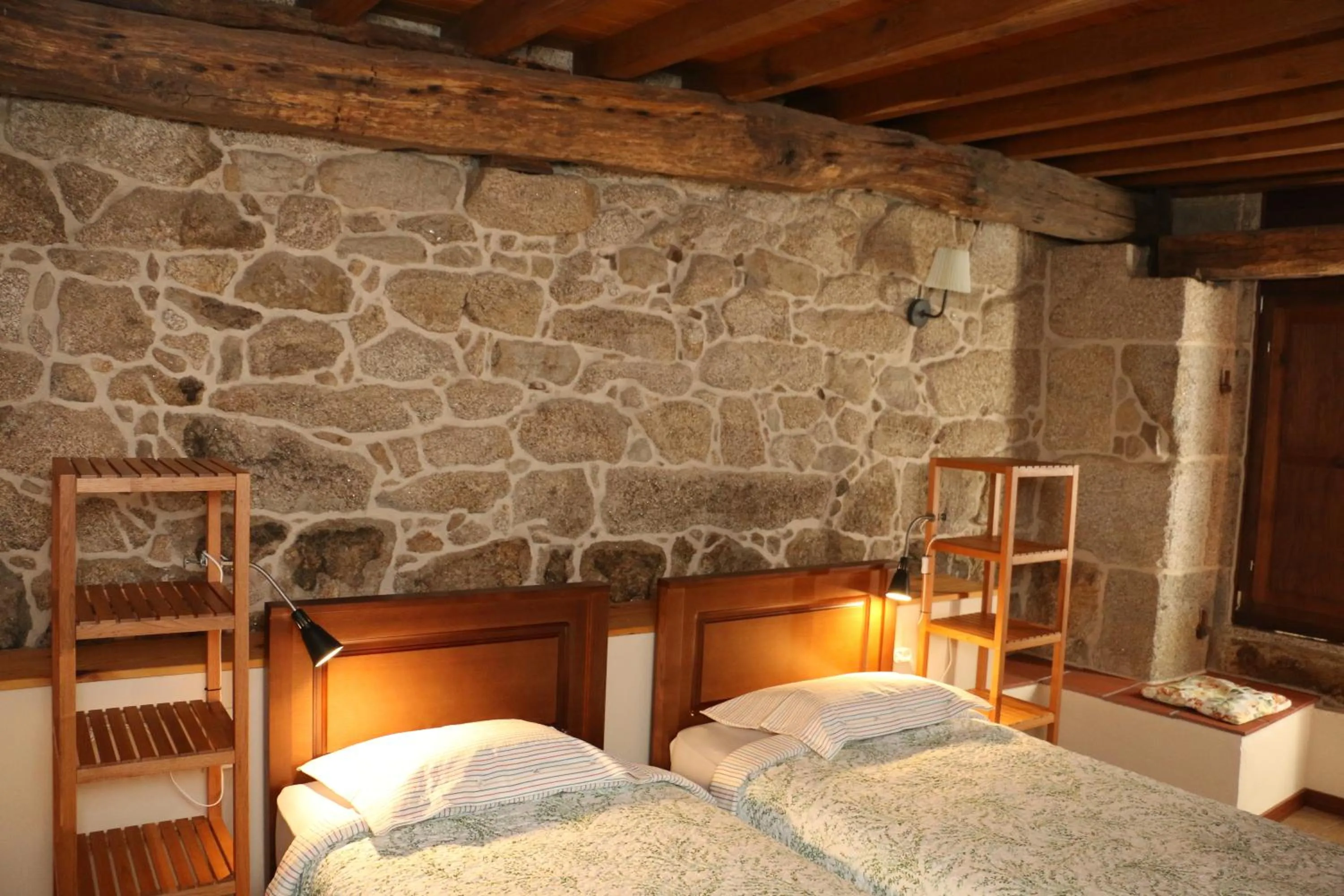 Bed in Pazo de Chaioso Ribeira Sacra