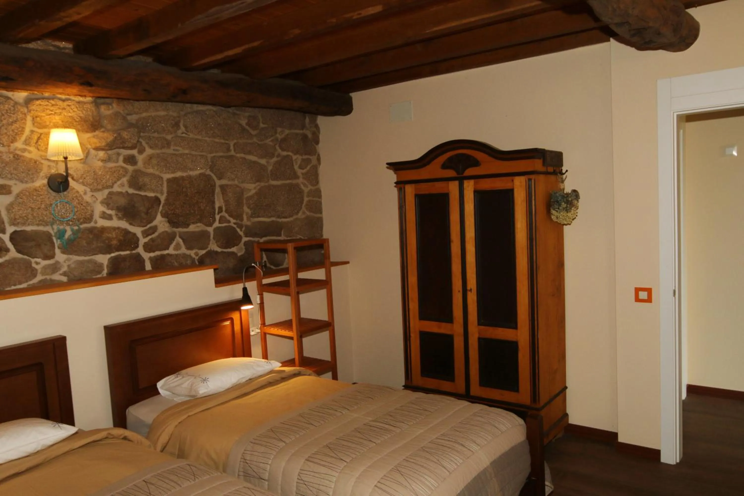 Bed in Pazo de Chaioso Ribeira Sacra