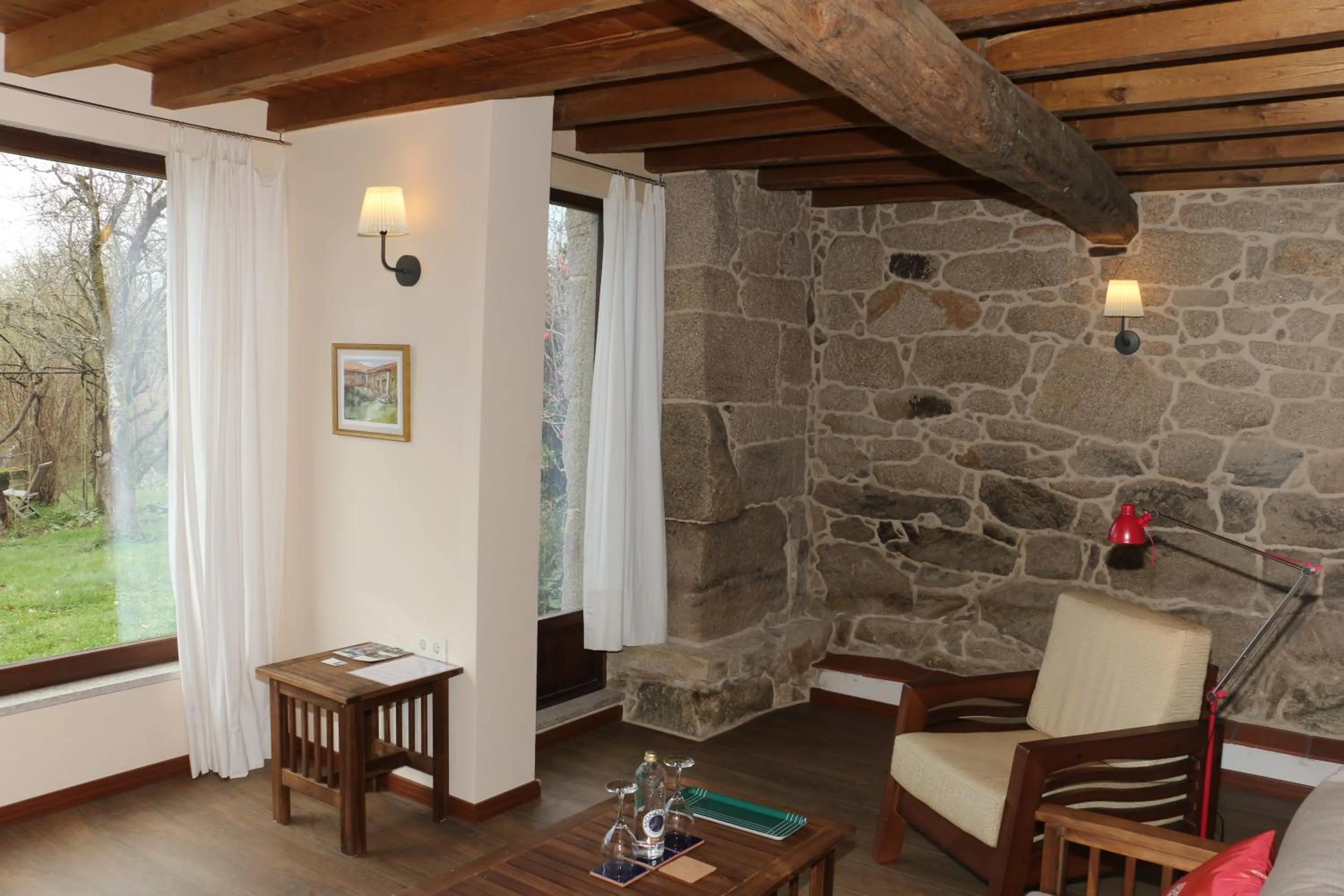 Living room in Pazo de Chaioso Ribeira Sacra