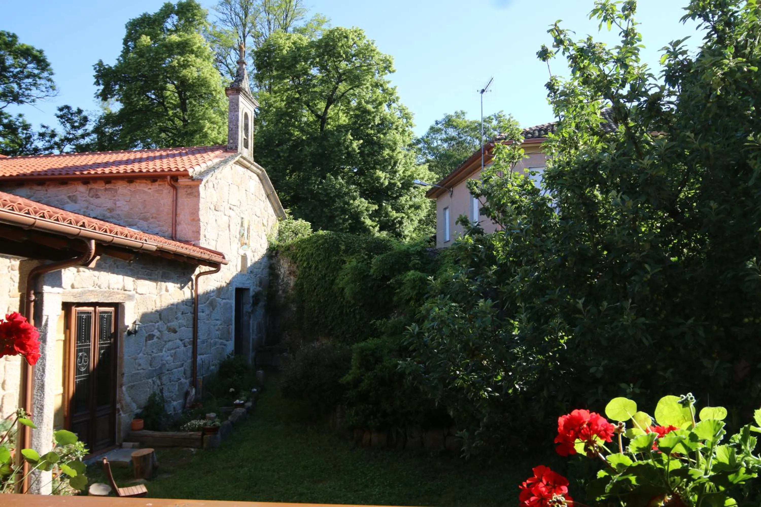 Garden in Pazo de Chaioso Ribeira Sacra