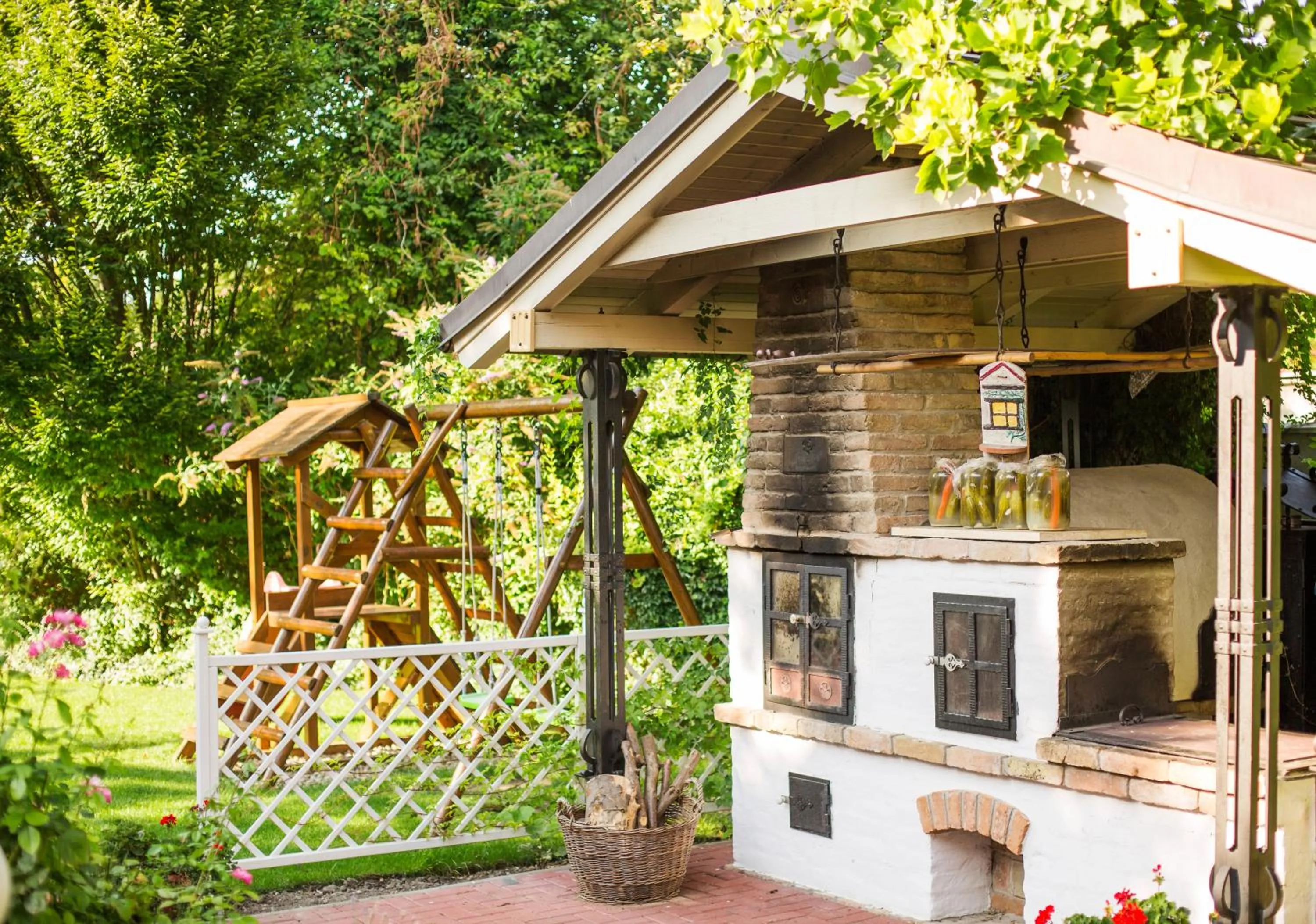 Garden in Villa Rosa