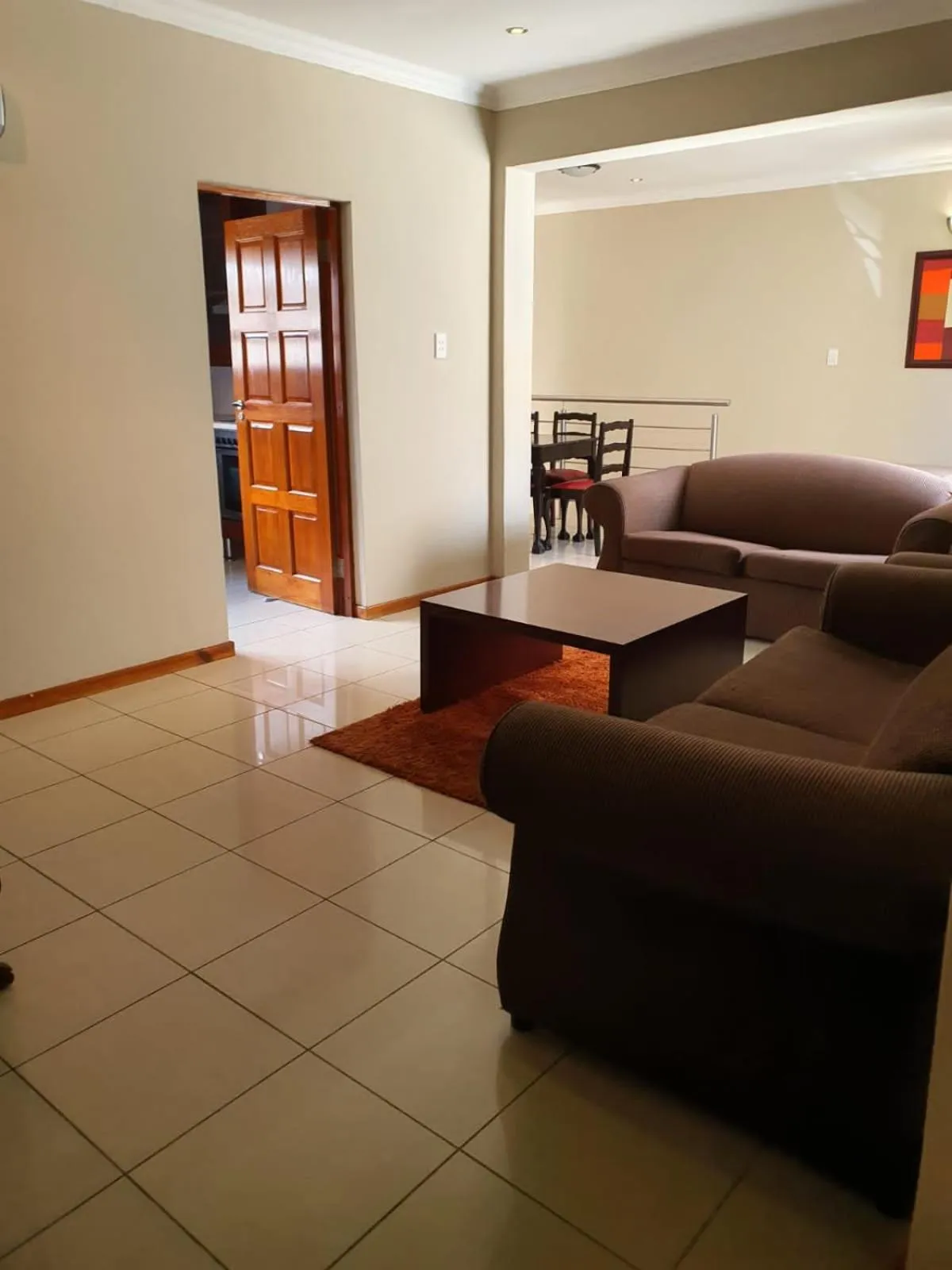 Seating area in Houghton Guest House