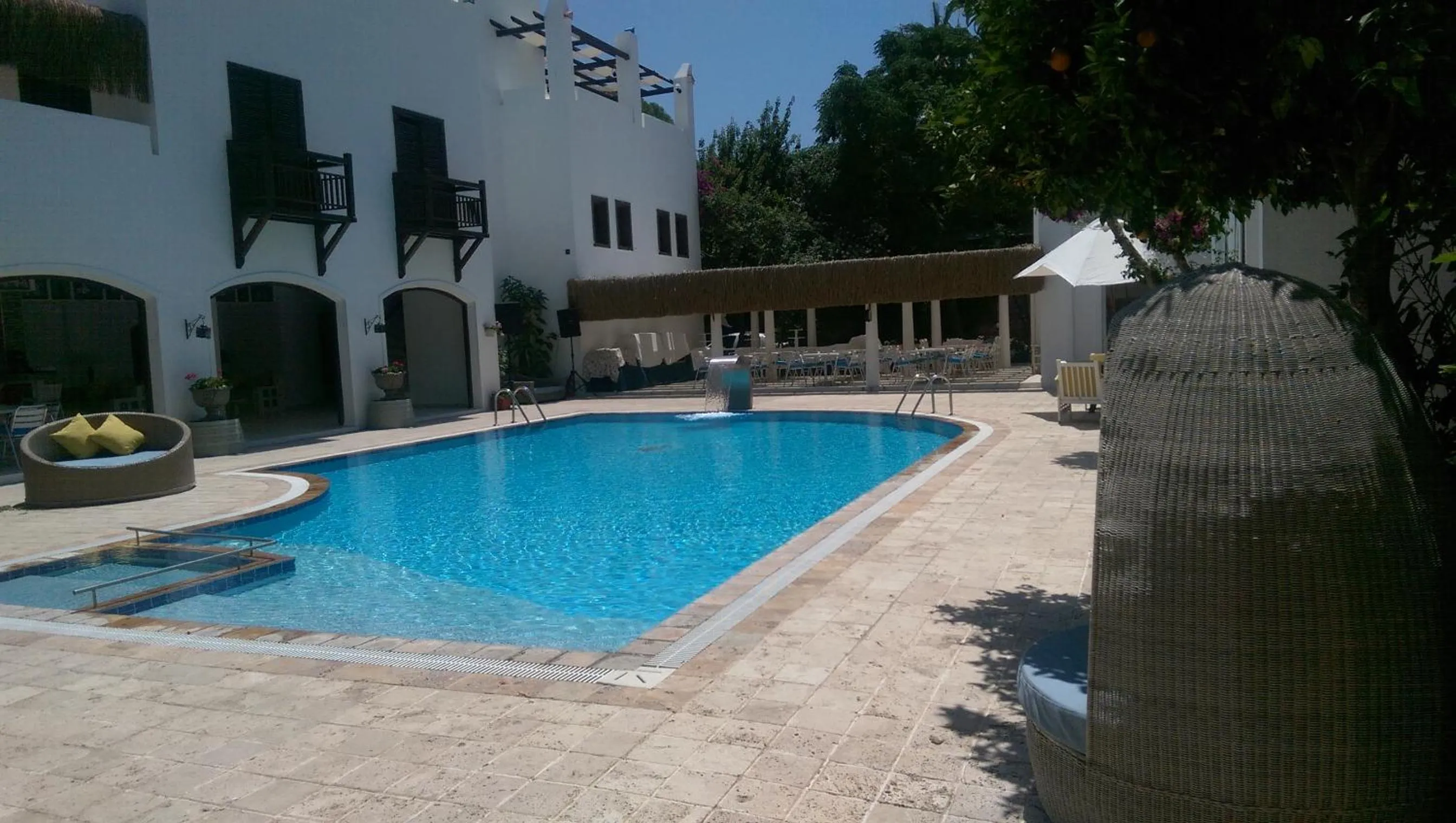 Swimming pool in ece "vegan"hotel Bodrum