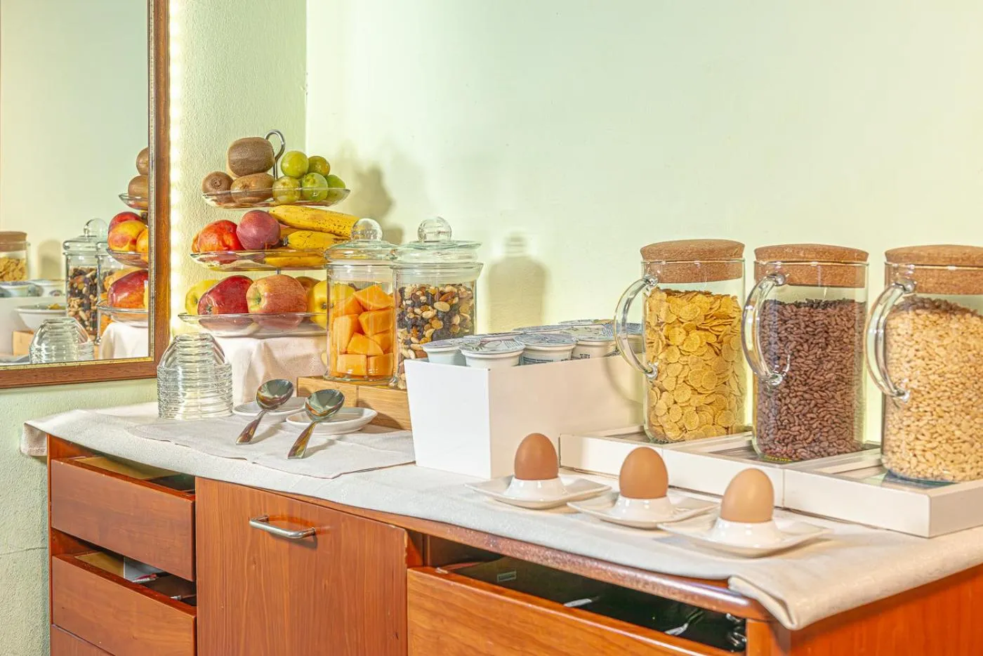 Food and drinks in Hotel Ziò Imola