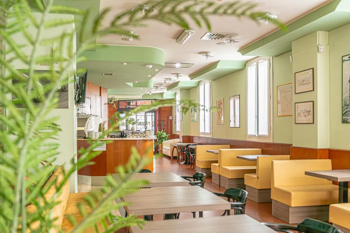 Lobby or reception in Hotel Ziò Imola