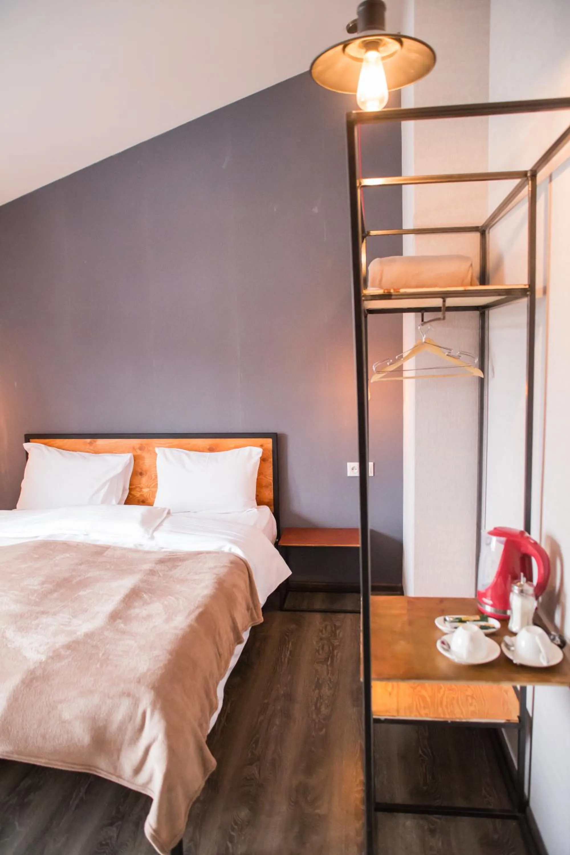 Bed in Chemodann Kazbegi