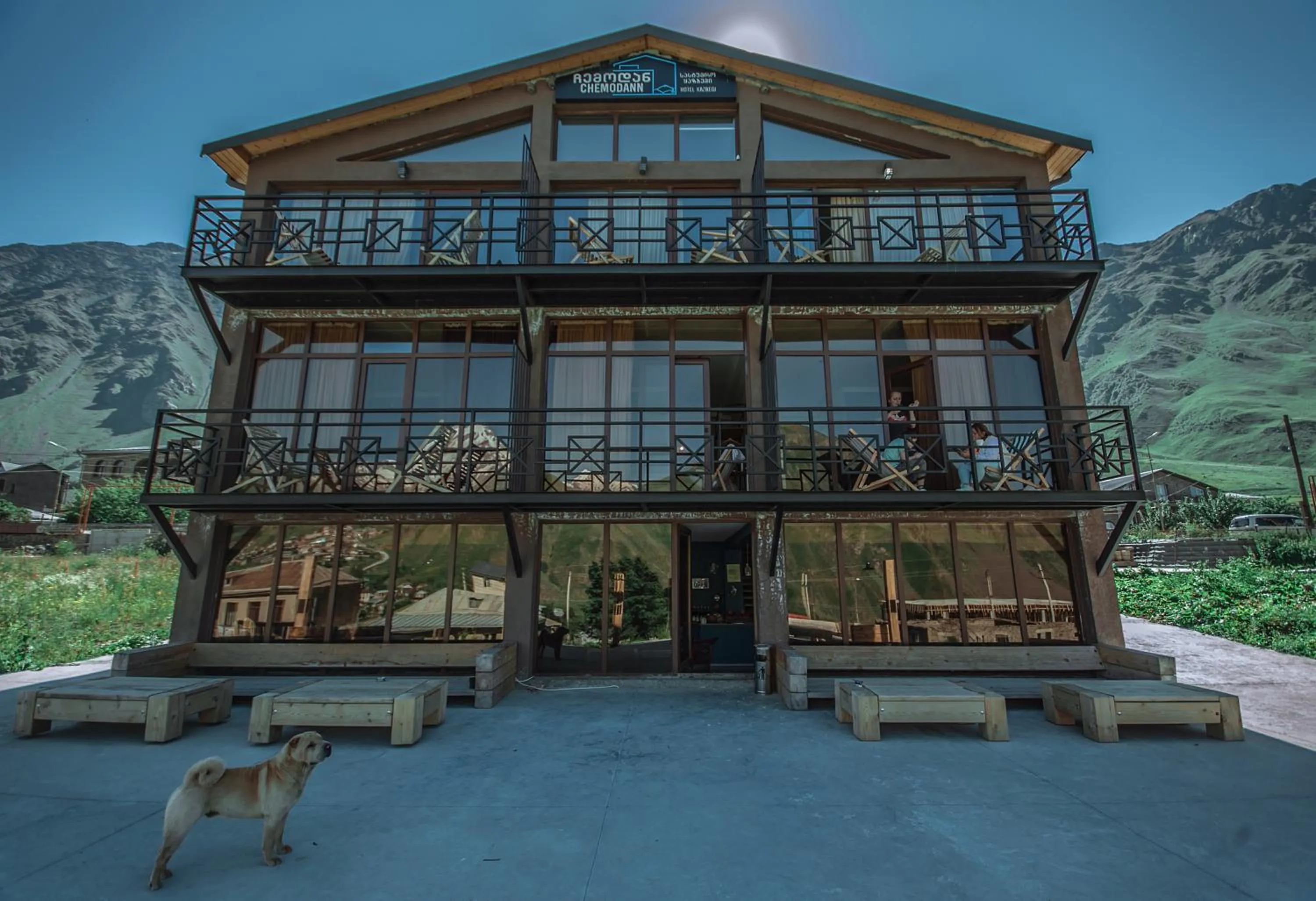 Property building in Chemodann Kazbegi