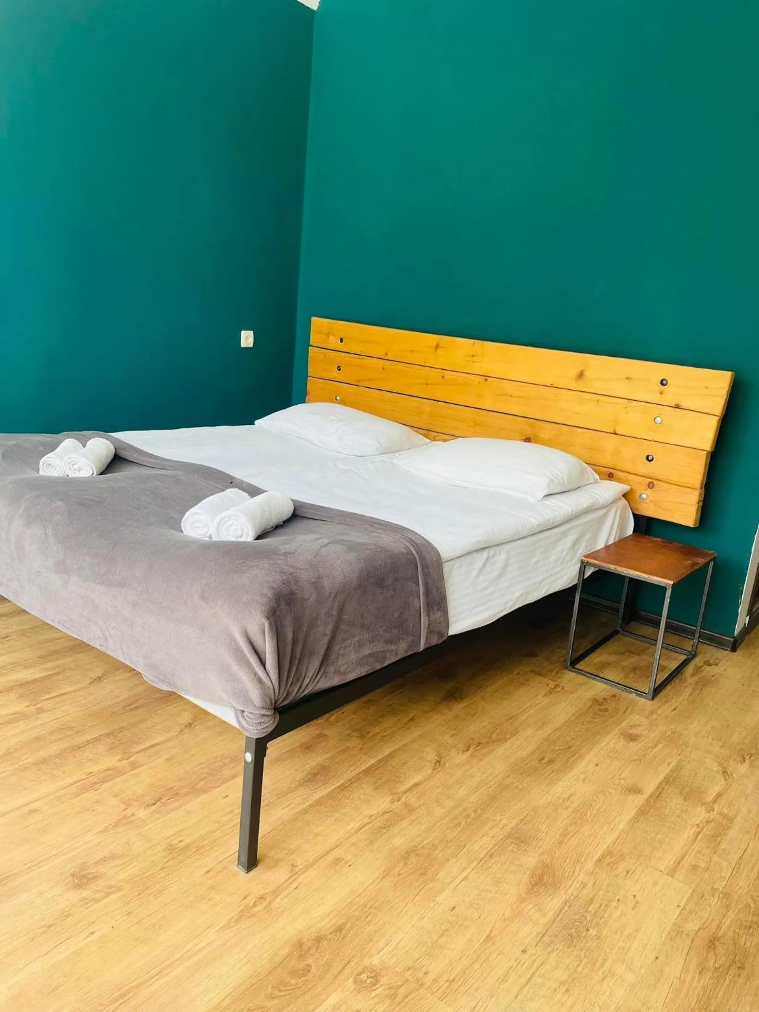 Bed in Chemodann Kazbegi