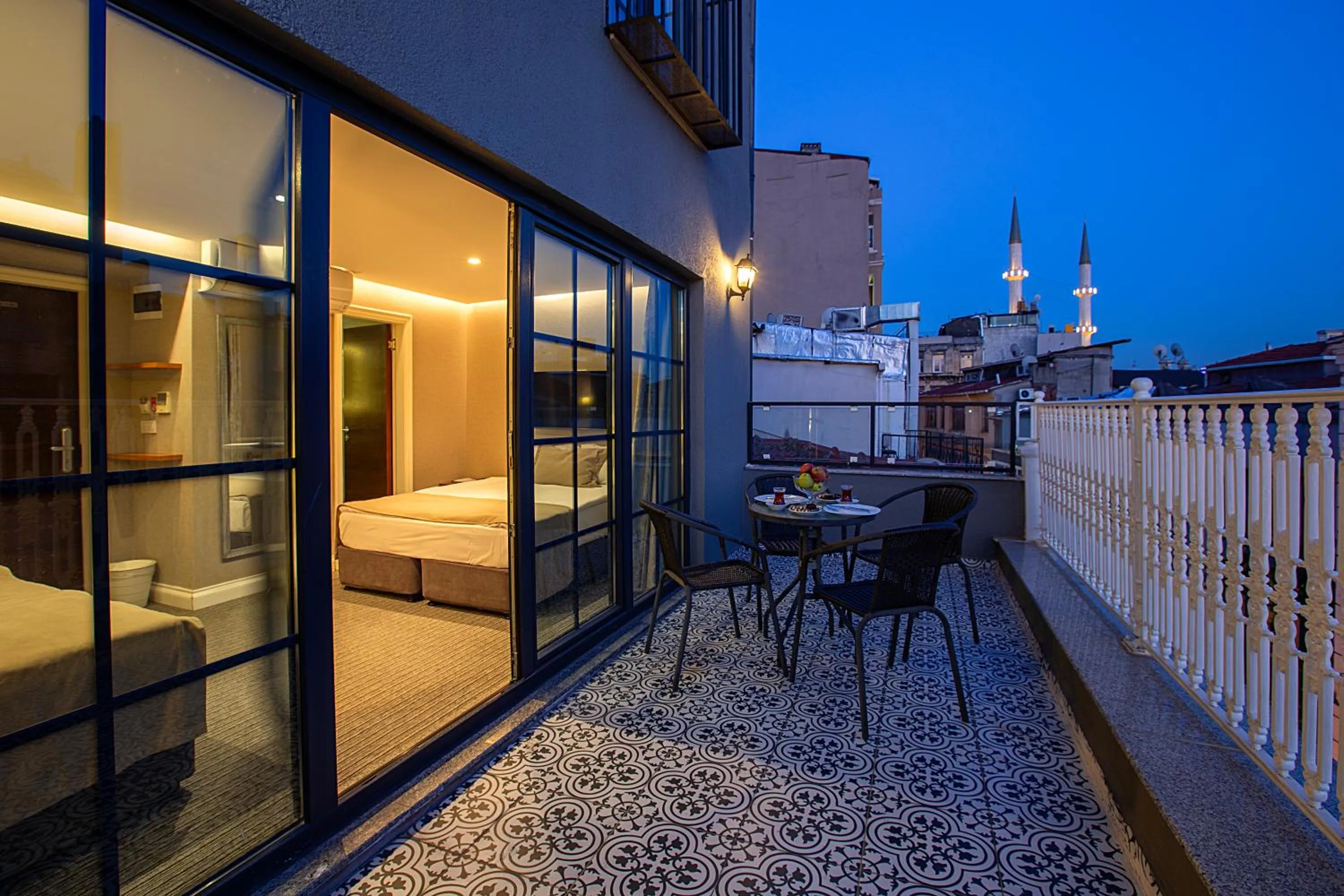 Balcony/Terrace in Aston Hotel Taksim