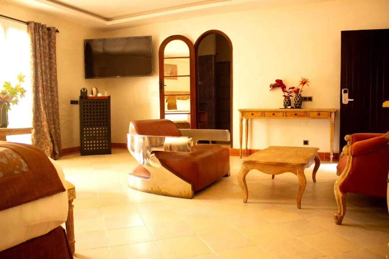 Bedroom in Hôtel La Villa Racine