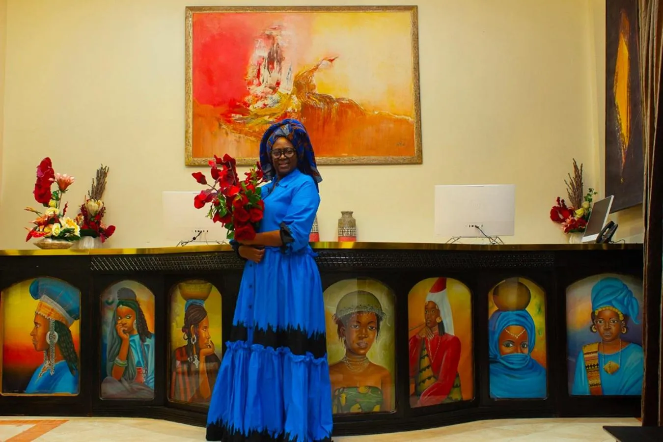 Lobby or reception in Hôtel La Villa Racine