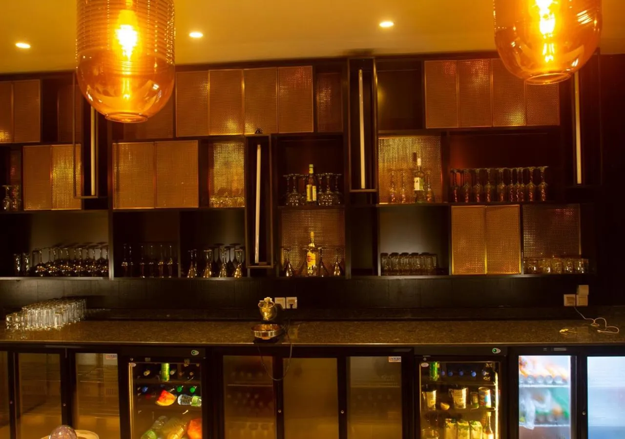 Lounge or bar in Hôtel La Villa Racine