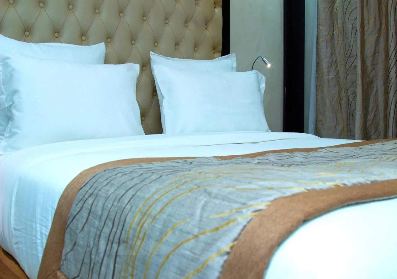 Bed in Hôtel La Villa Racine