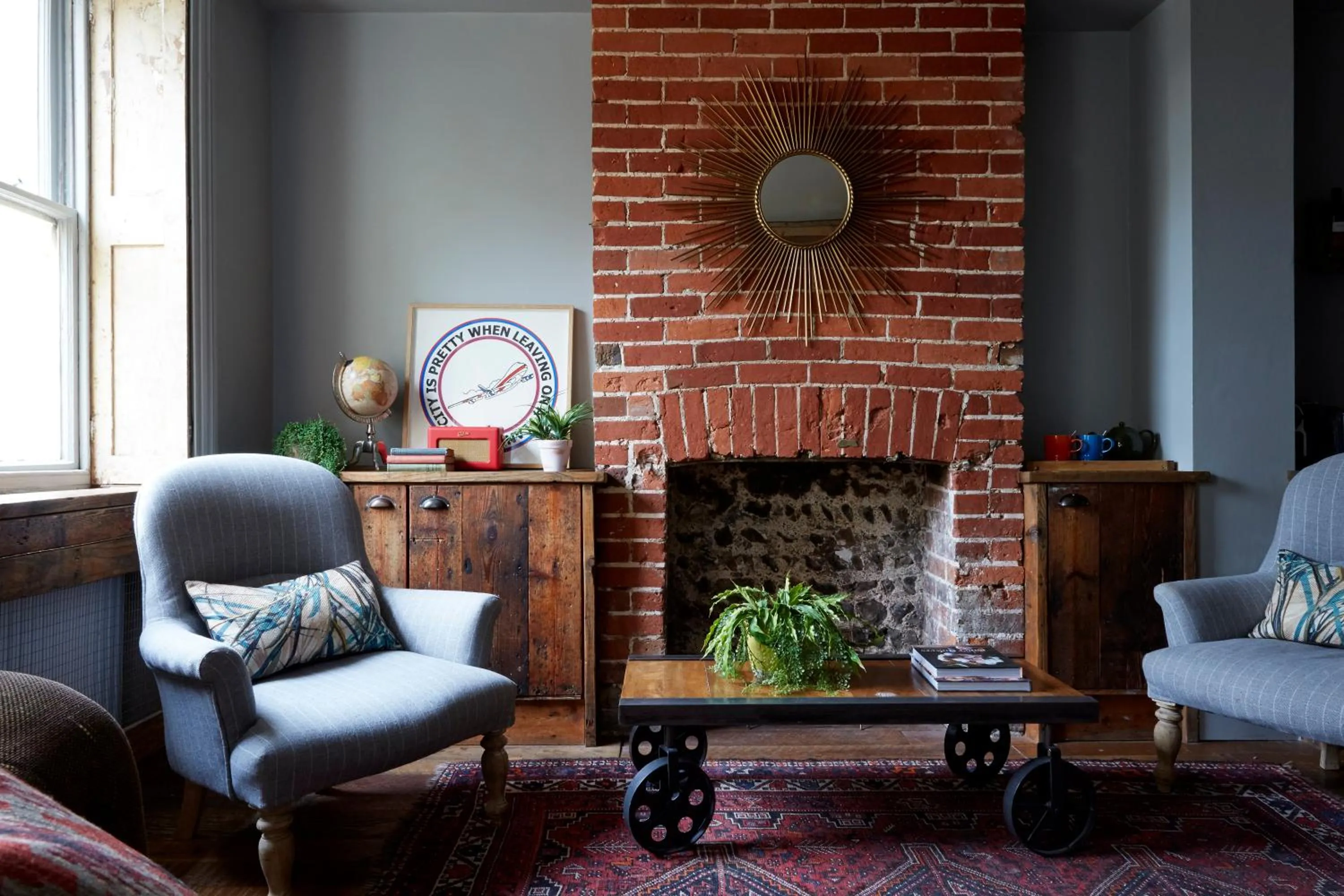 Living room in Artist Residence Brighton