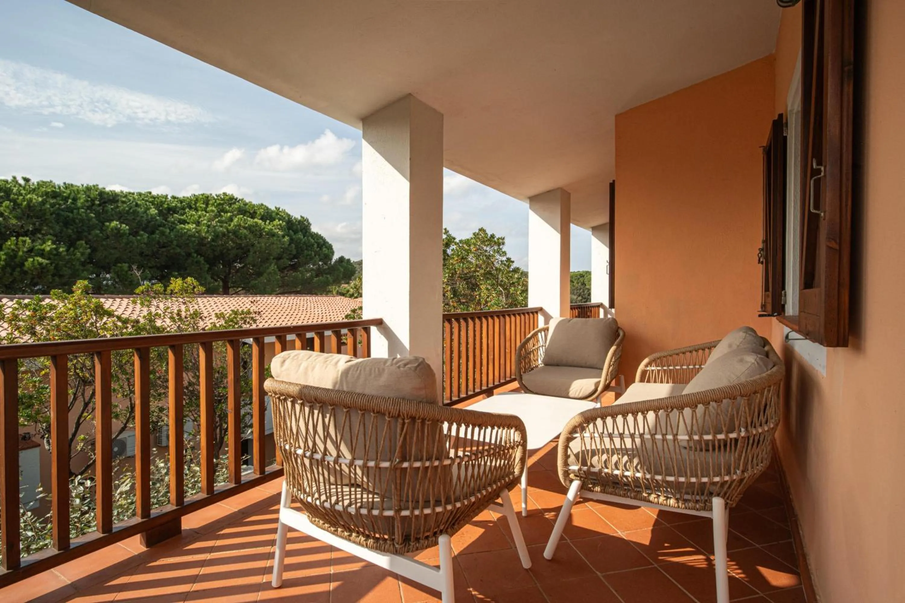 Balcony/Terrace in Felix Hotels - Residence Hotel Costa Serena