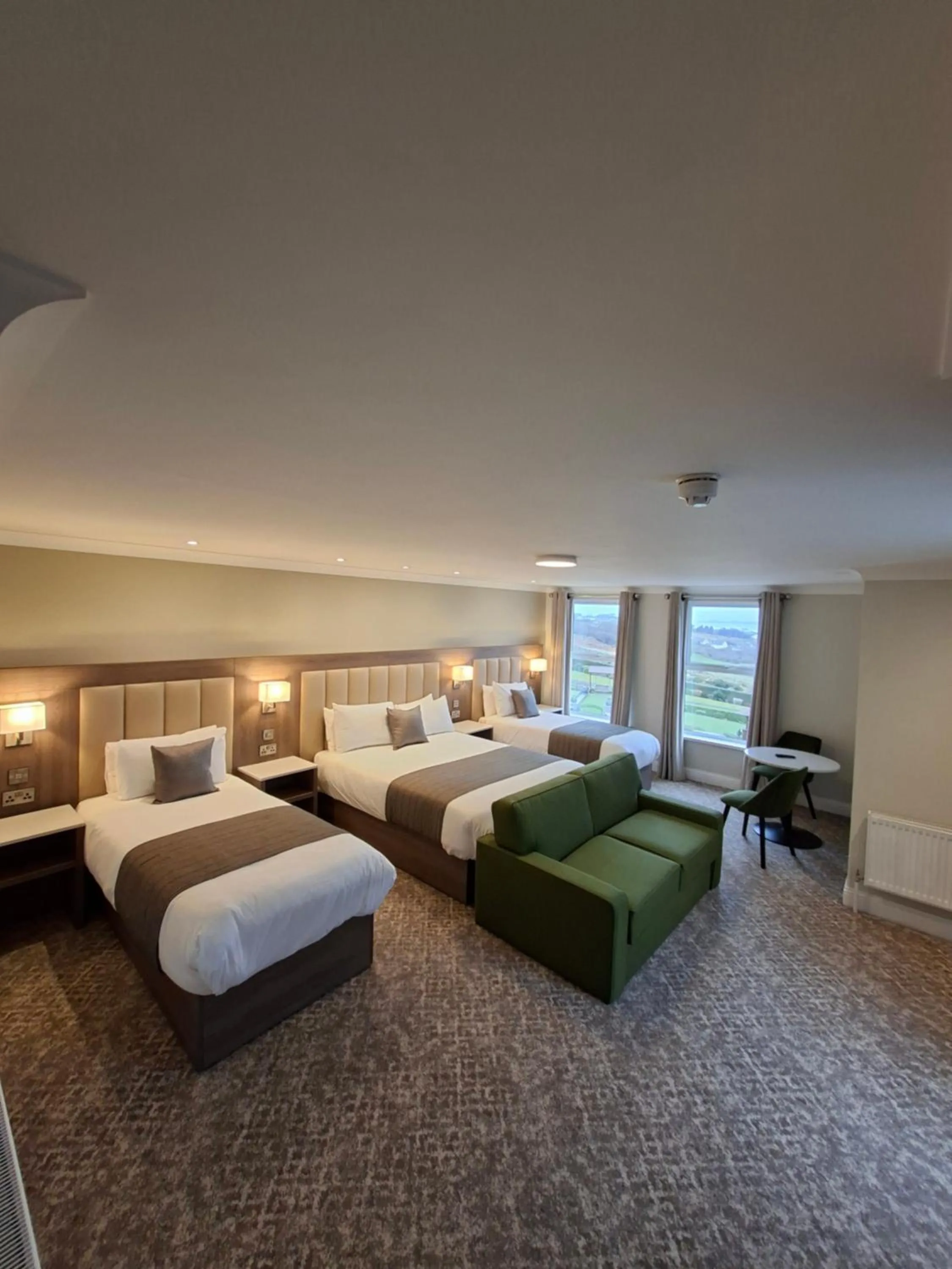 Bedroom, Bed in Ballyliffin Lodge & Spa