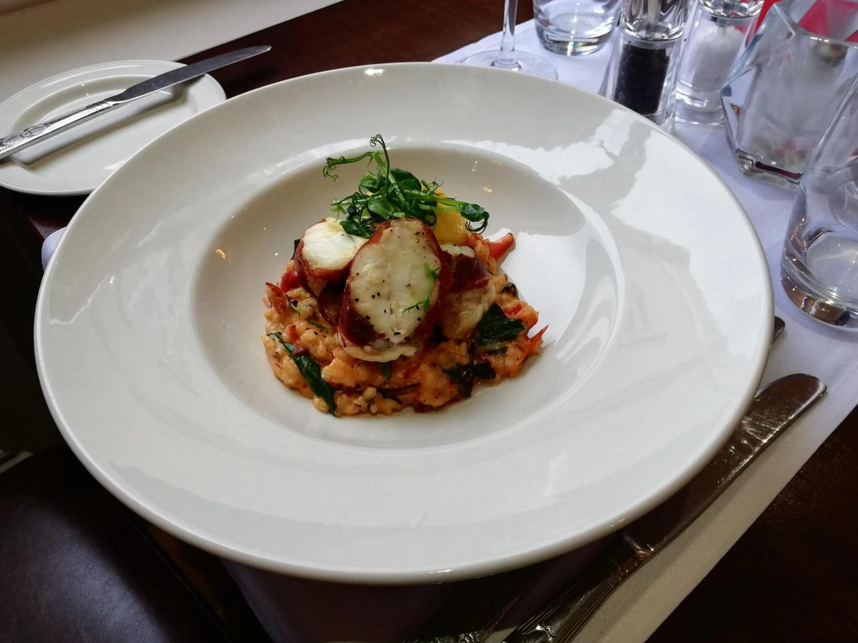 Food close-up in The Ballyliffin Lodge and Spa