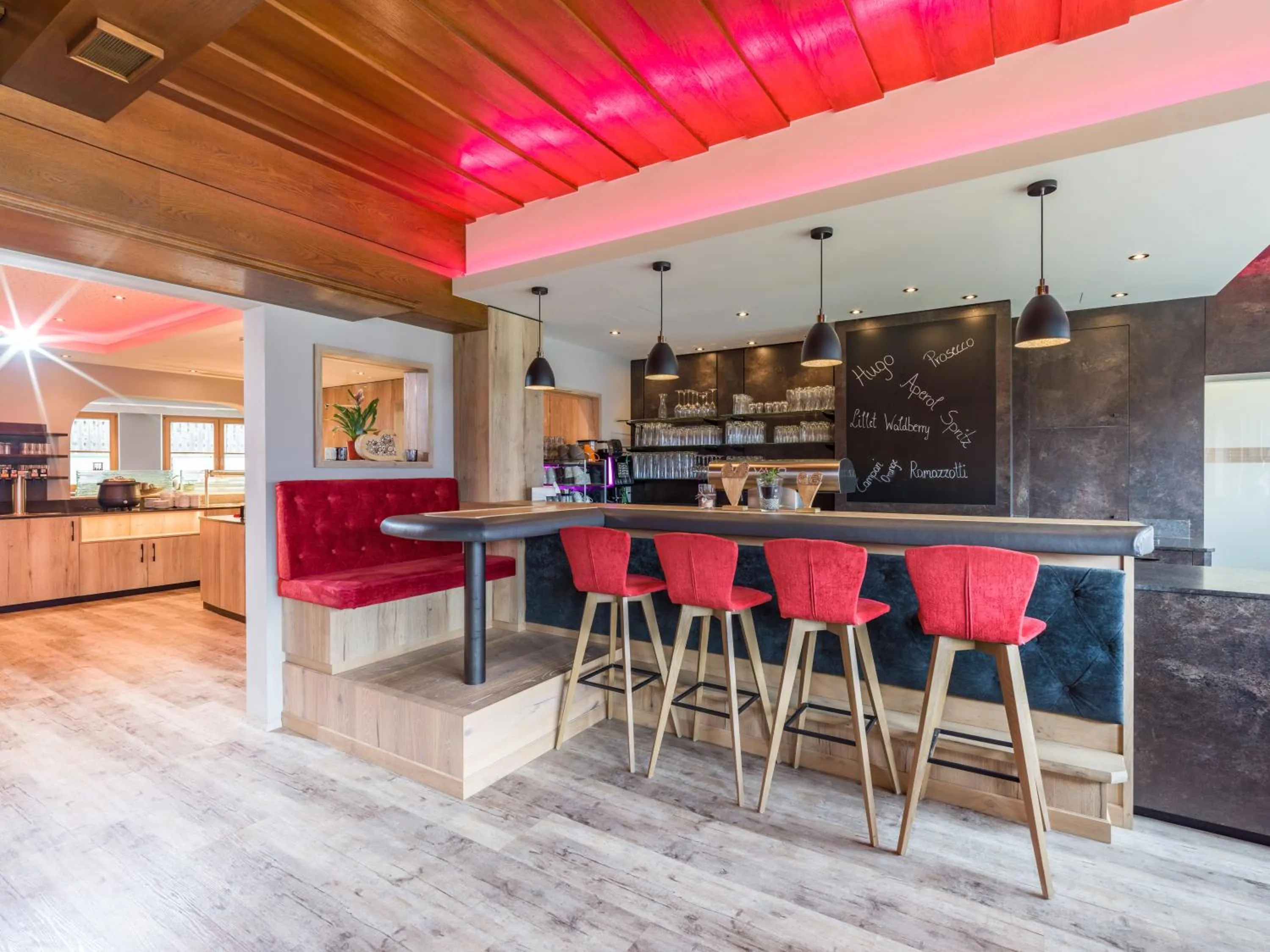 Lounge or bar in Hotel Hubertus