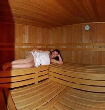Sauna in Hotel Hubertus