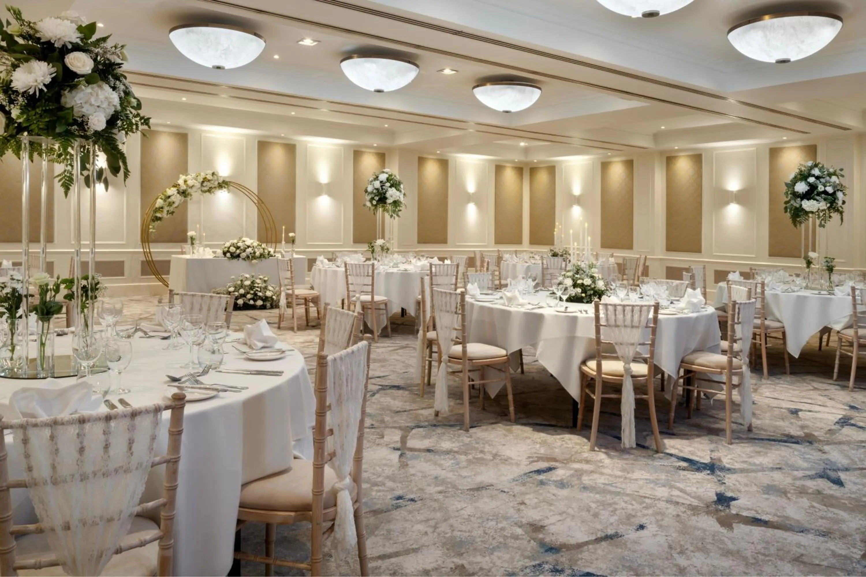 Banquet/Function facilities in Bournemouth Highcliff Marriott Hotel