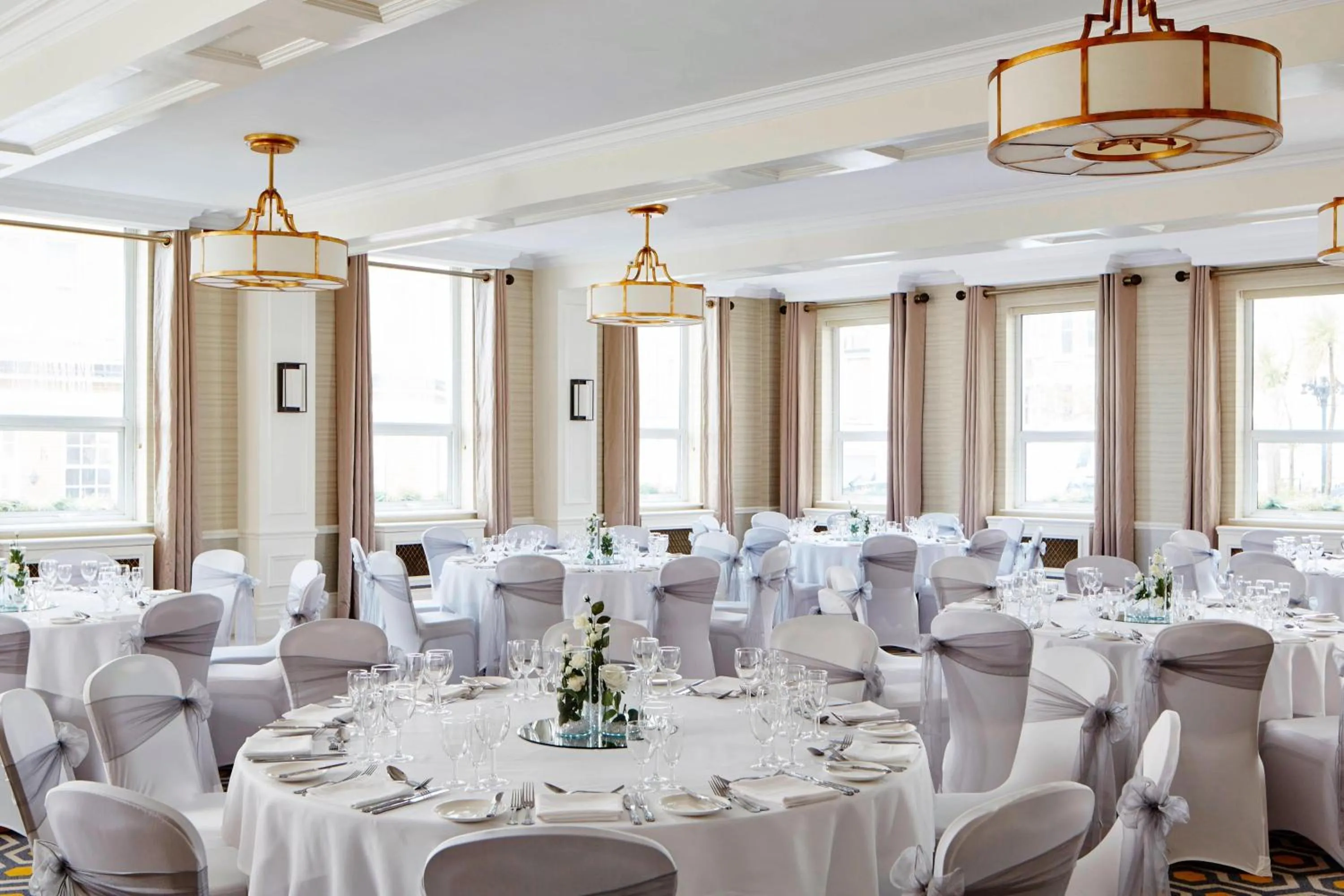 Banquet/Function facilities in Bournemouth Highcliff Marriott Hotel