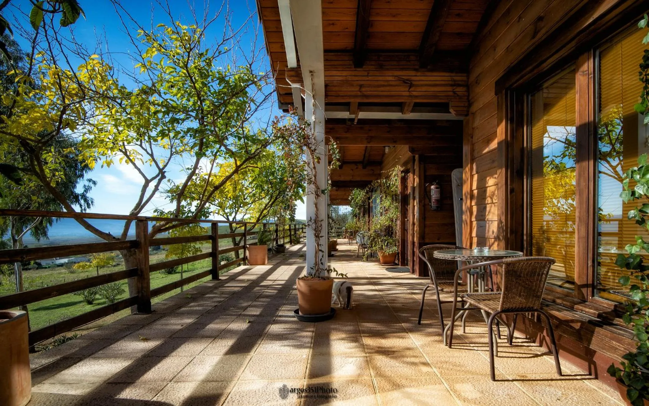Balcony/Terrace in Casa del Valle, Lodges