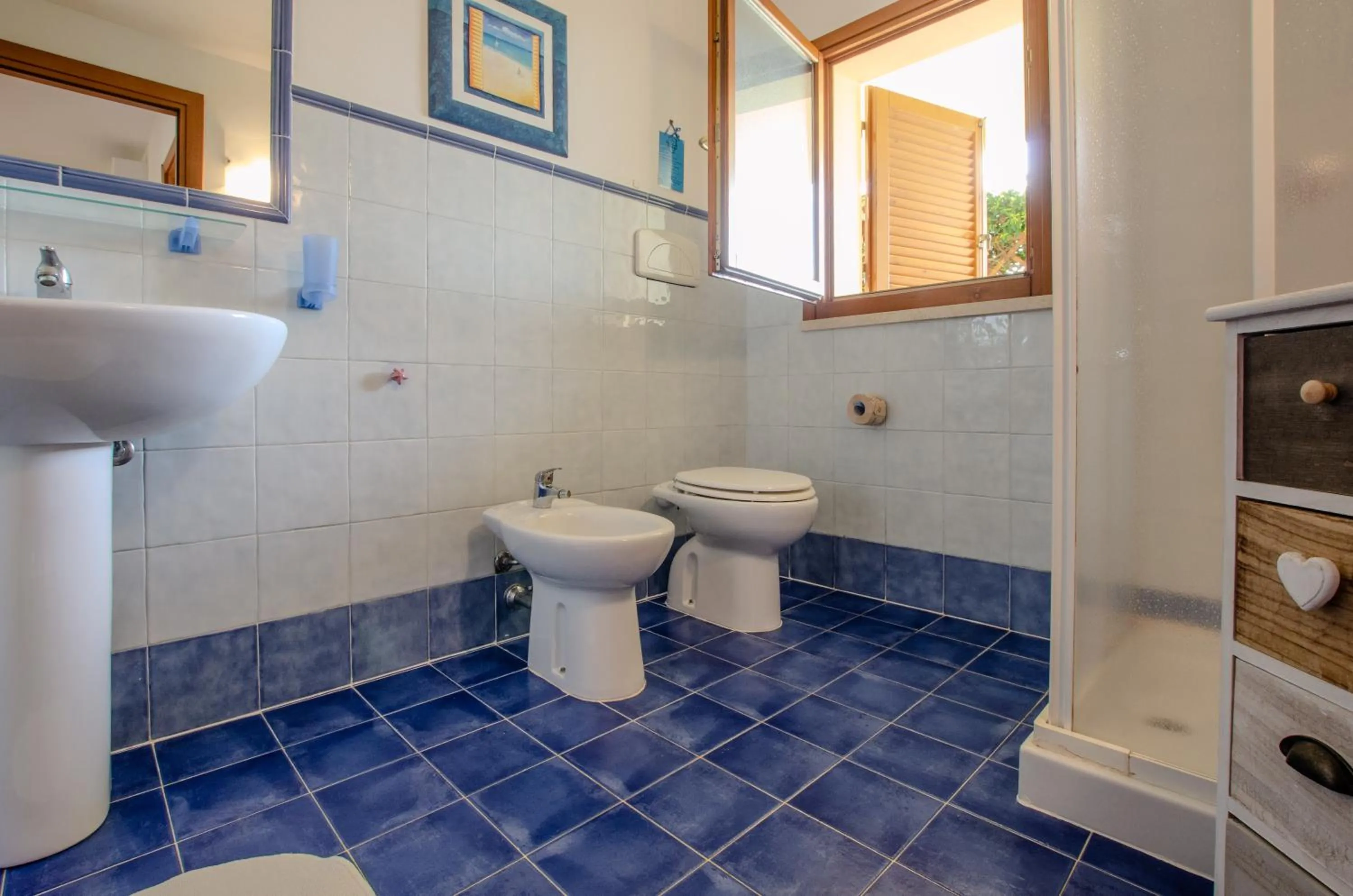 Bathroom in Residence Cernaia - Private Cottage
