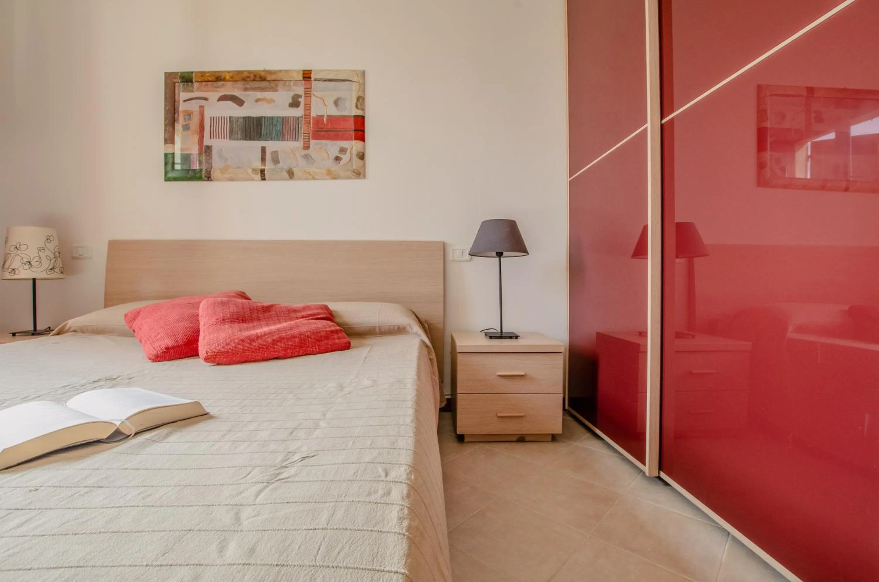 Bedroom, Bed in Residence Cernaia - Private Cottage