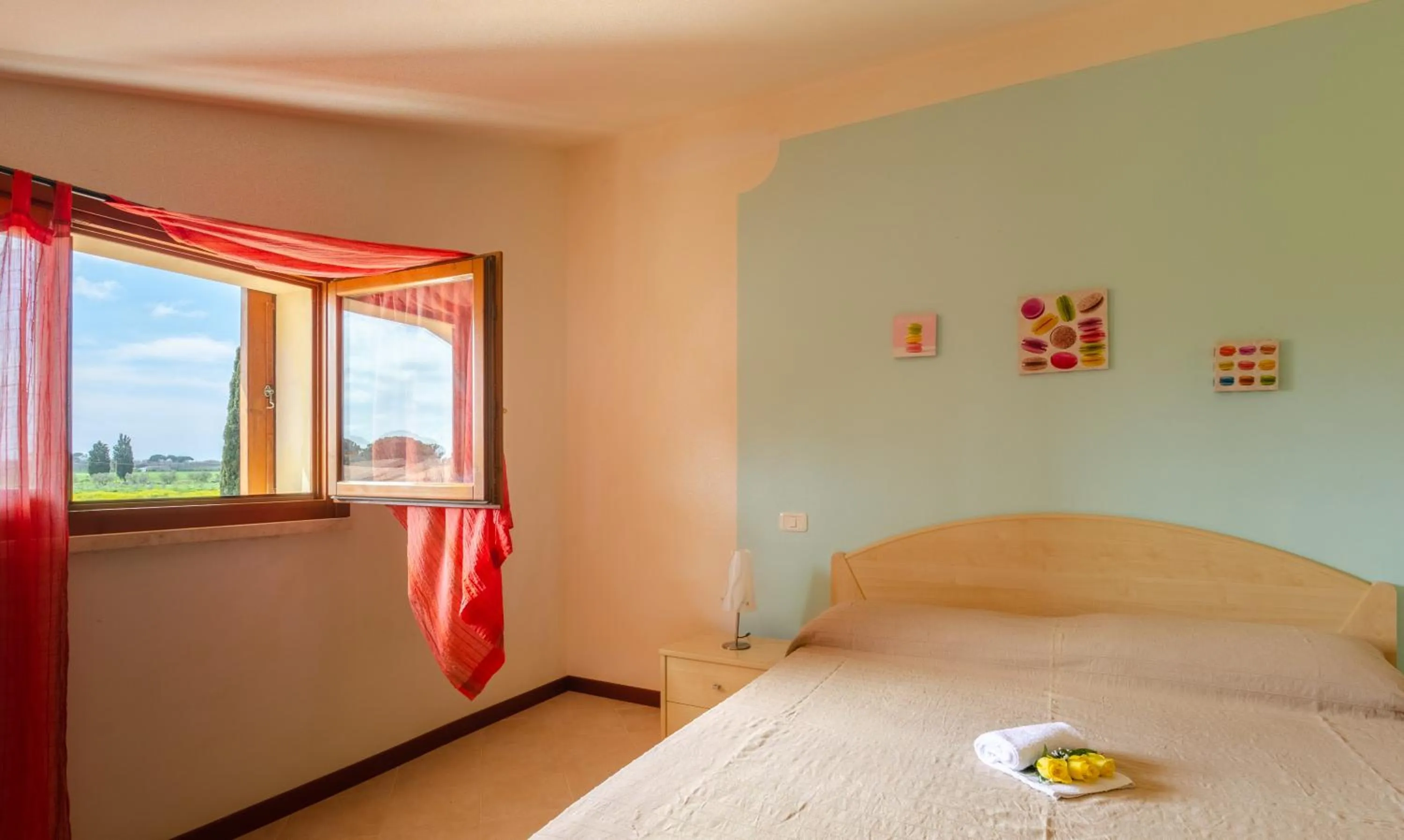 View (from property/room), Bed in Residence Cernaia - Private Cottage