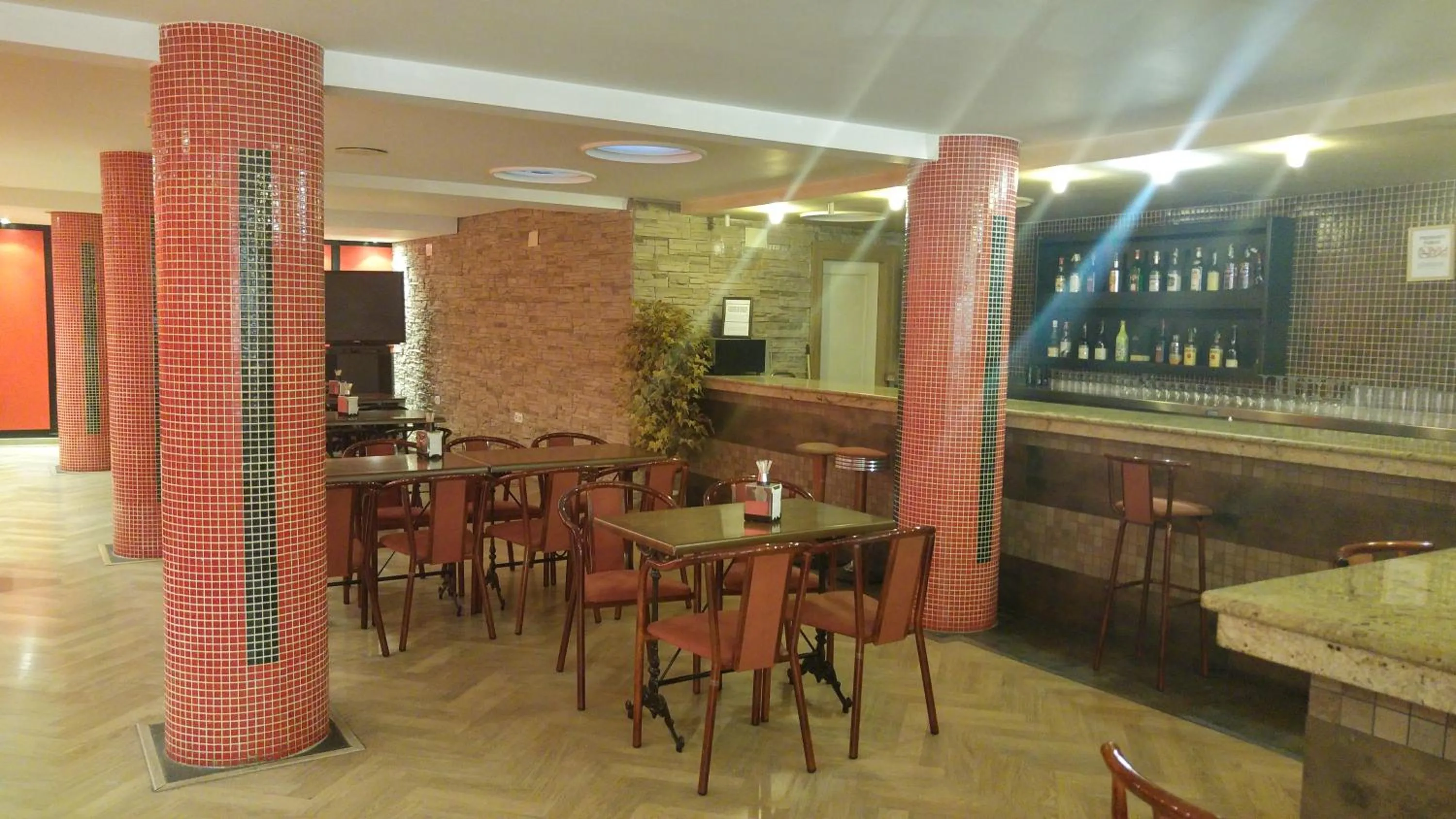 Lounge or bar in Hotel Cabañas