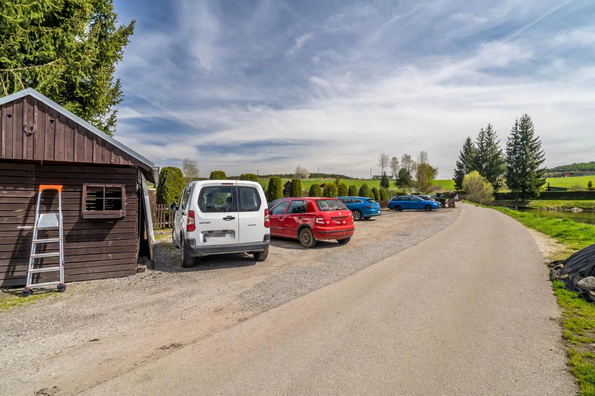 Parking in Pension Regina