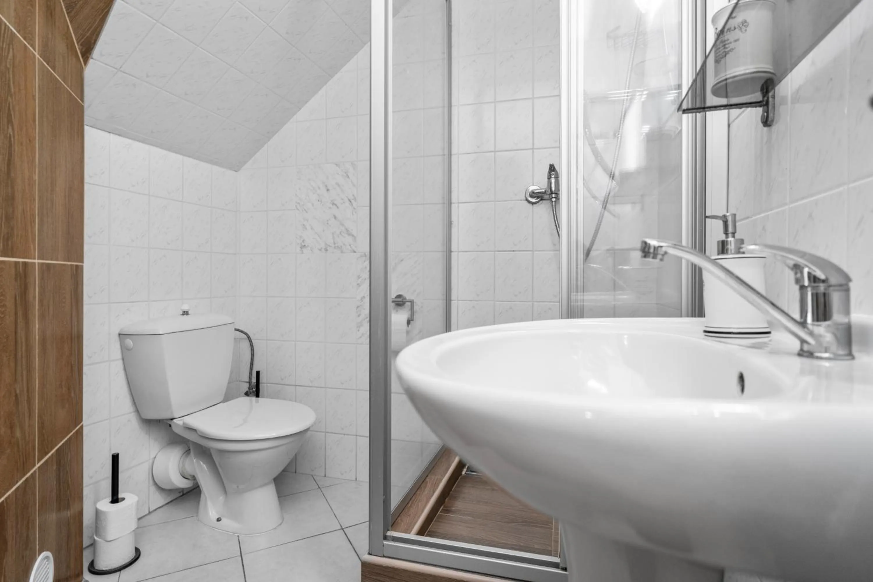 Bathroom in Pension Regina