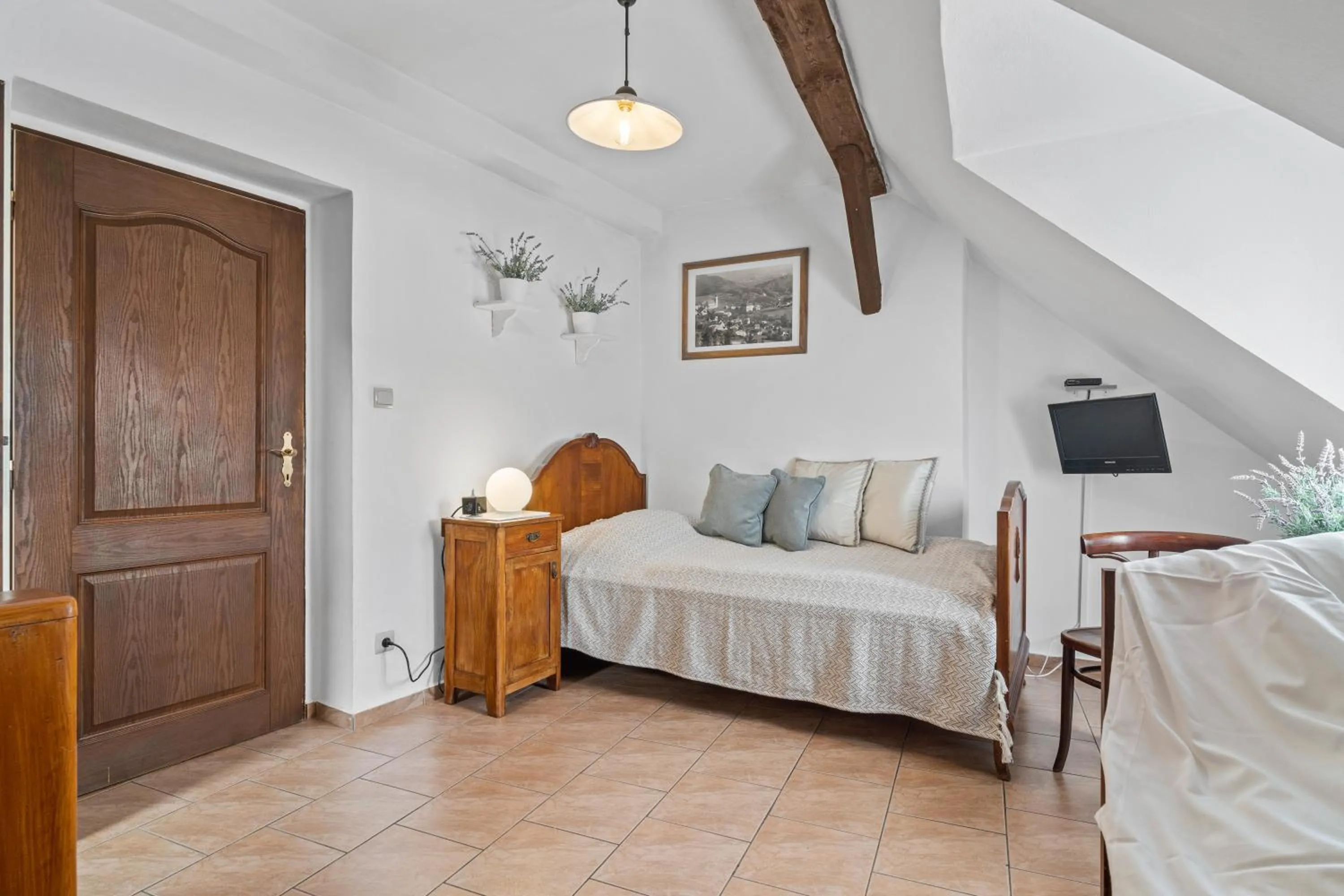 Bed in Pension Regina