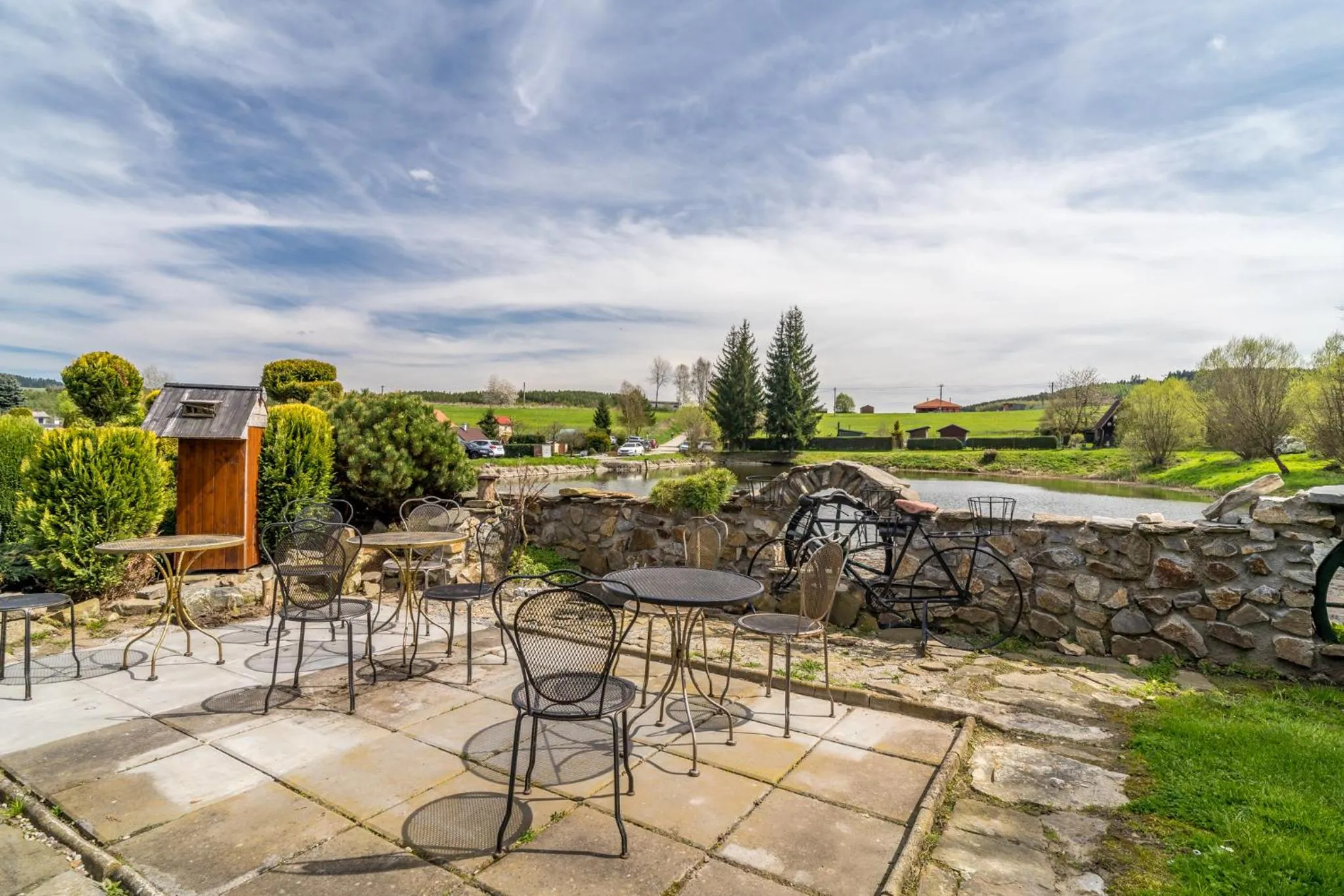 Garden in Pension Regina