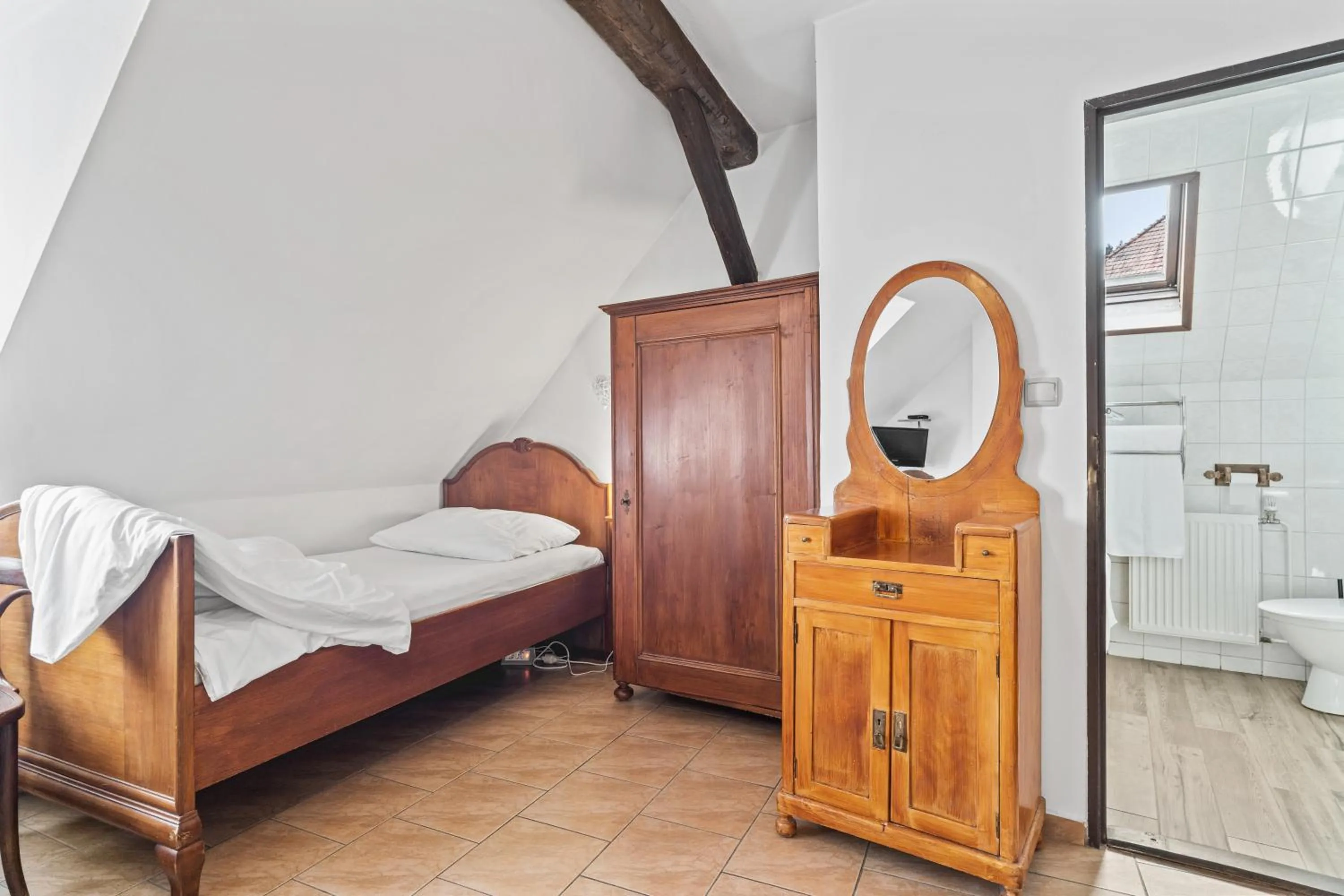 Bed in Pension Regina