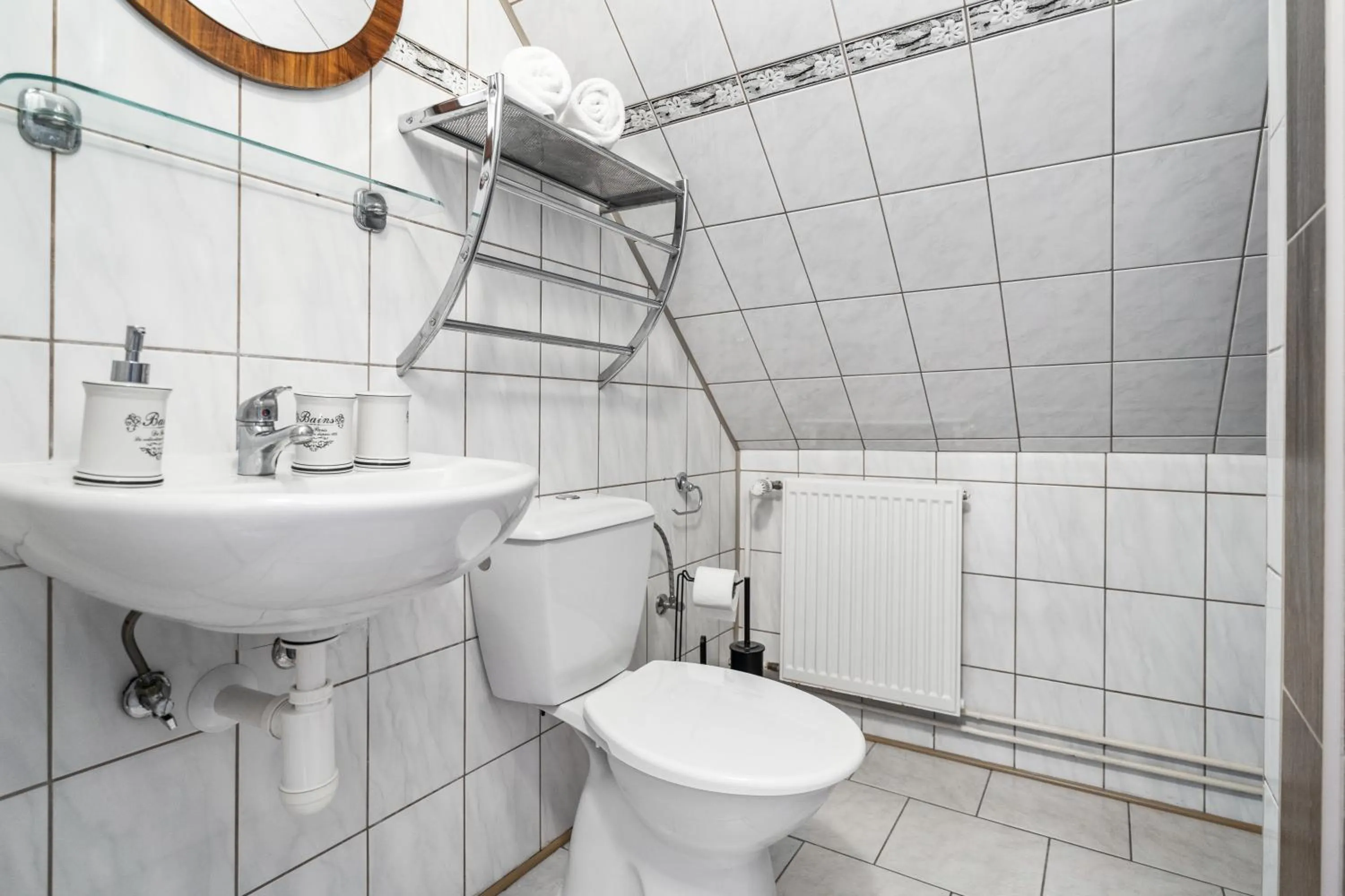 Bathroom in Pension Regina