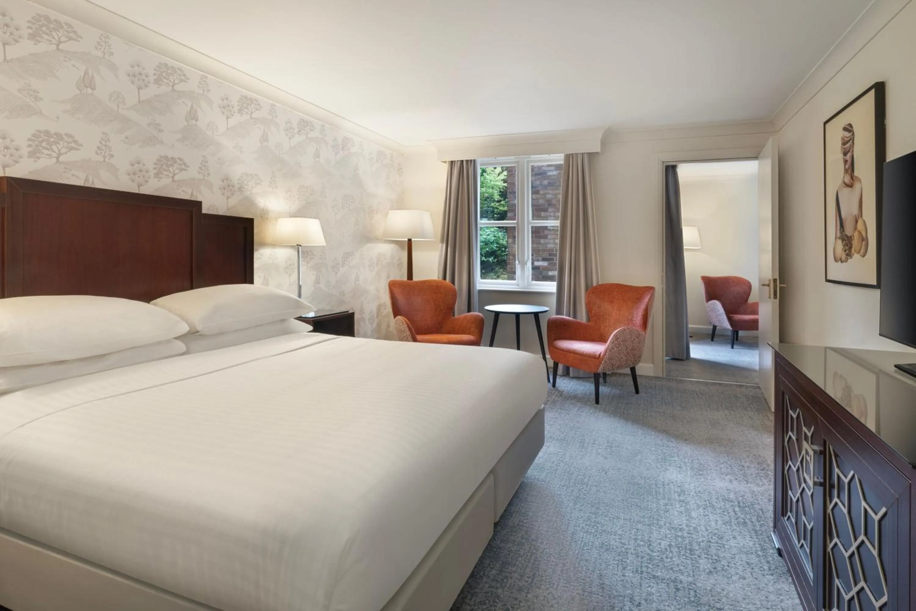 Photo of the whole room, Bed in Delta Hotels by Marriott Worsley Park Country Club