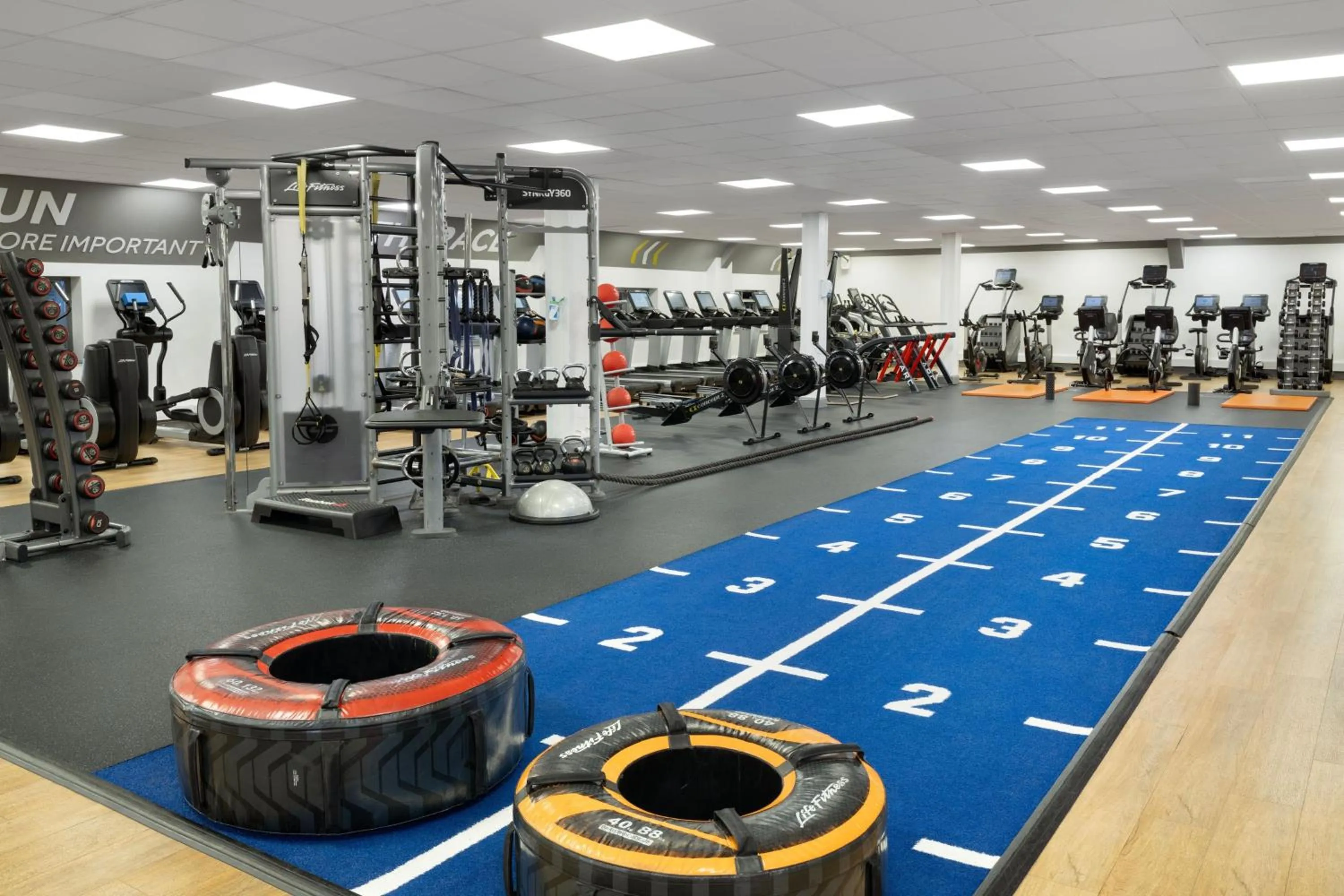 Fitness centre/facilities in Delta Hotels by Marriott Worsley Park Country Club