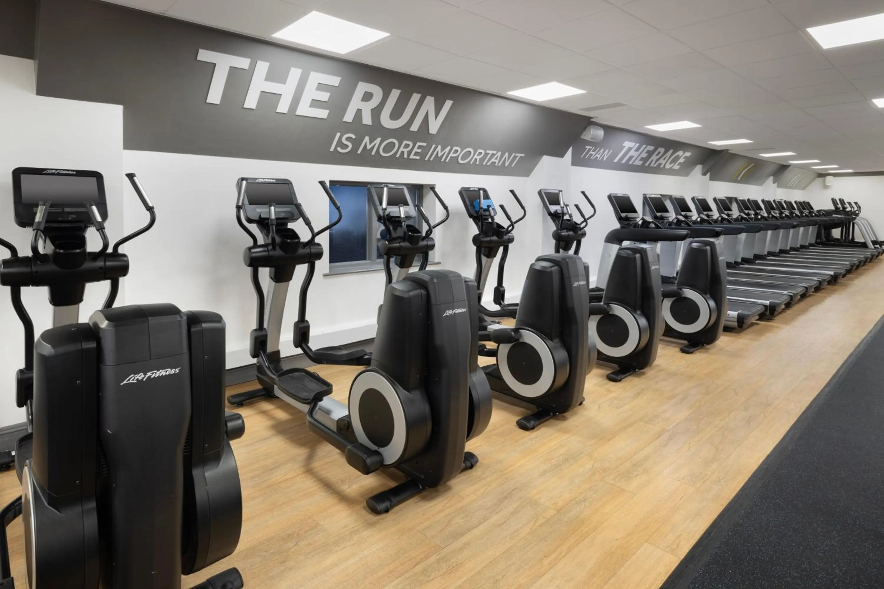 Fitness centre/facilities in Delta Hotels by Marriott Worsley Park Country Club