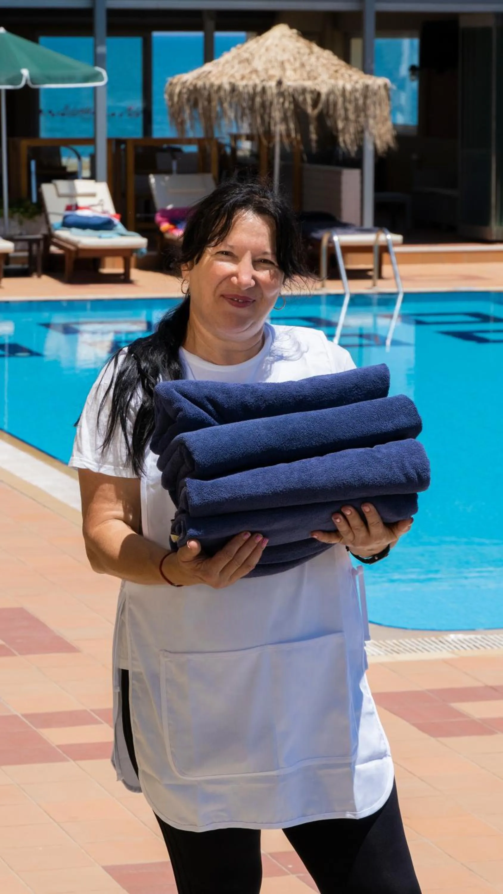 People in Maleme Mare