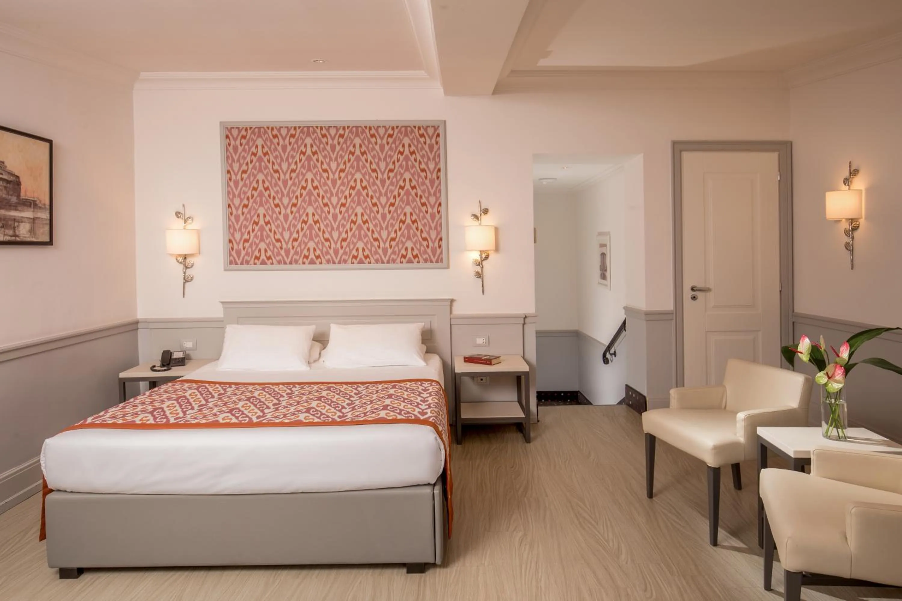 Bedroom, Bed in Hotel Della Conciliazione