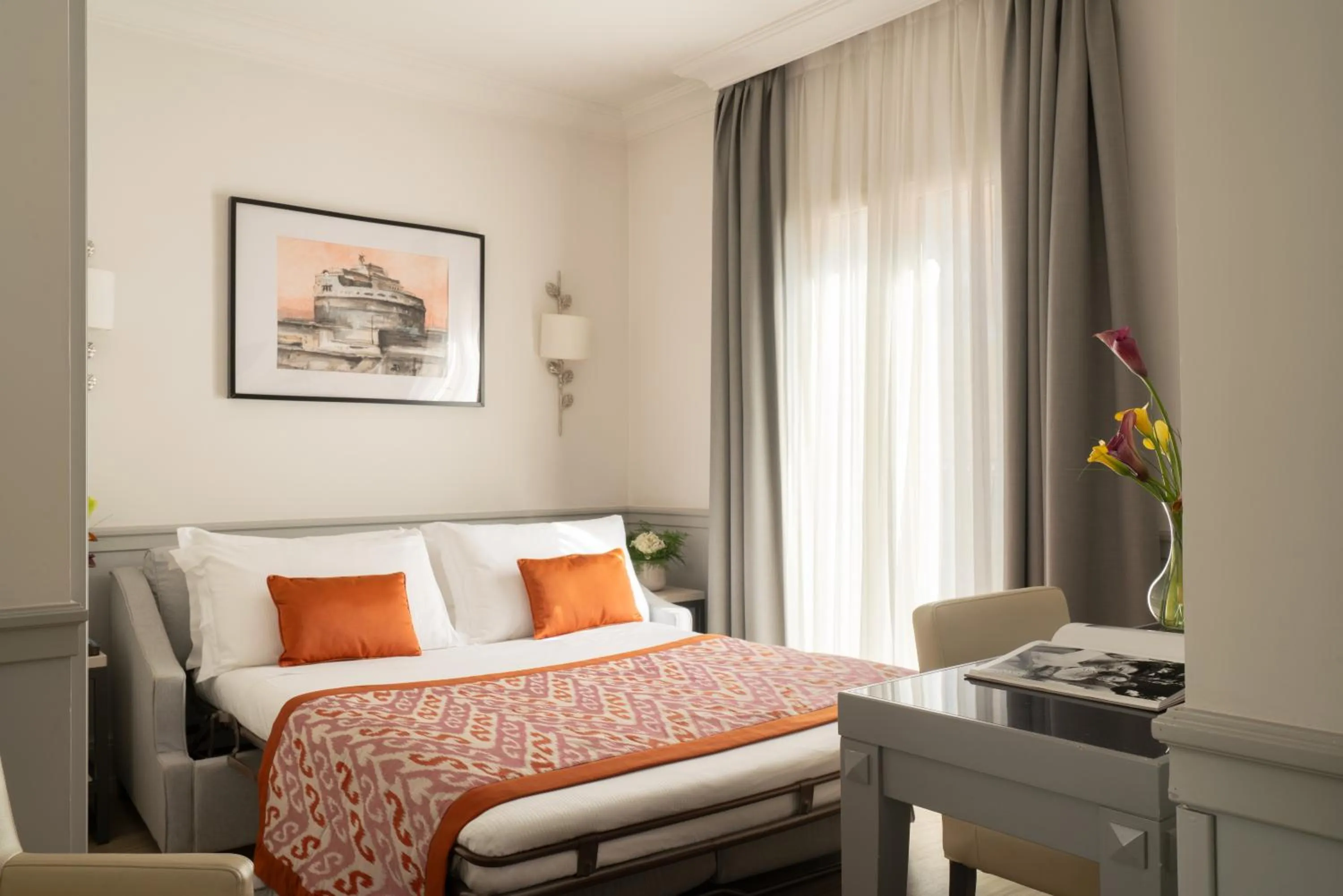 Bed in Hotel Della Conciliazione