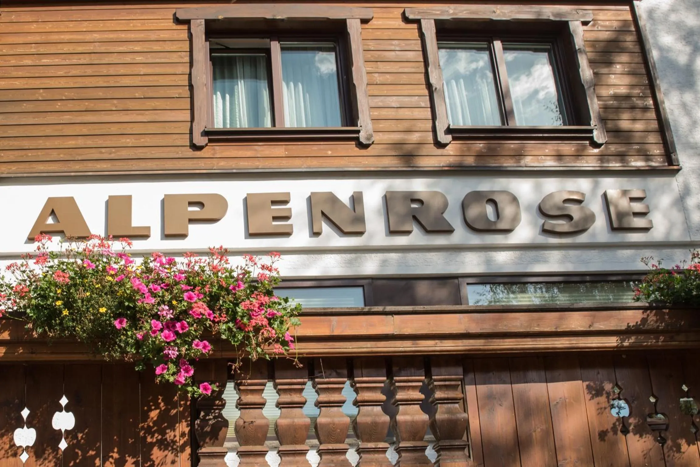 Property building in Hotel Alpenrose