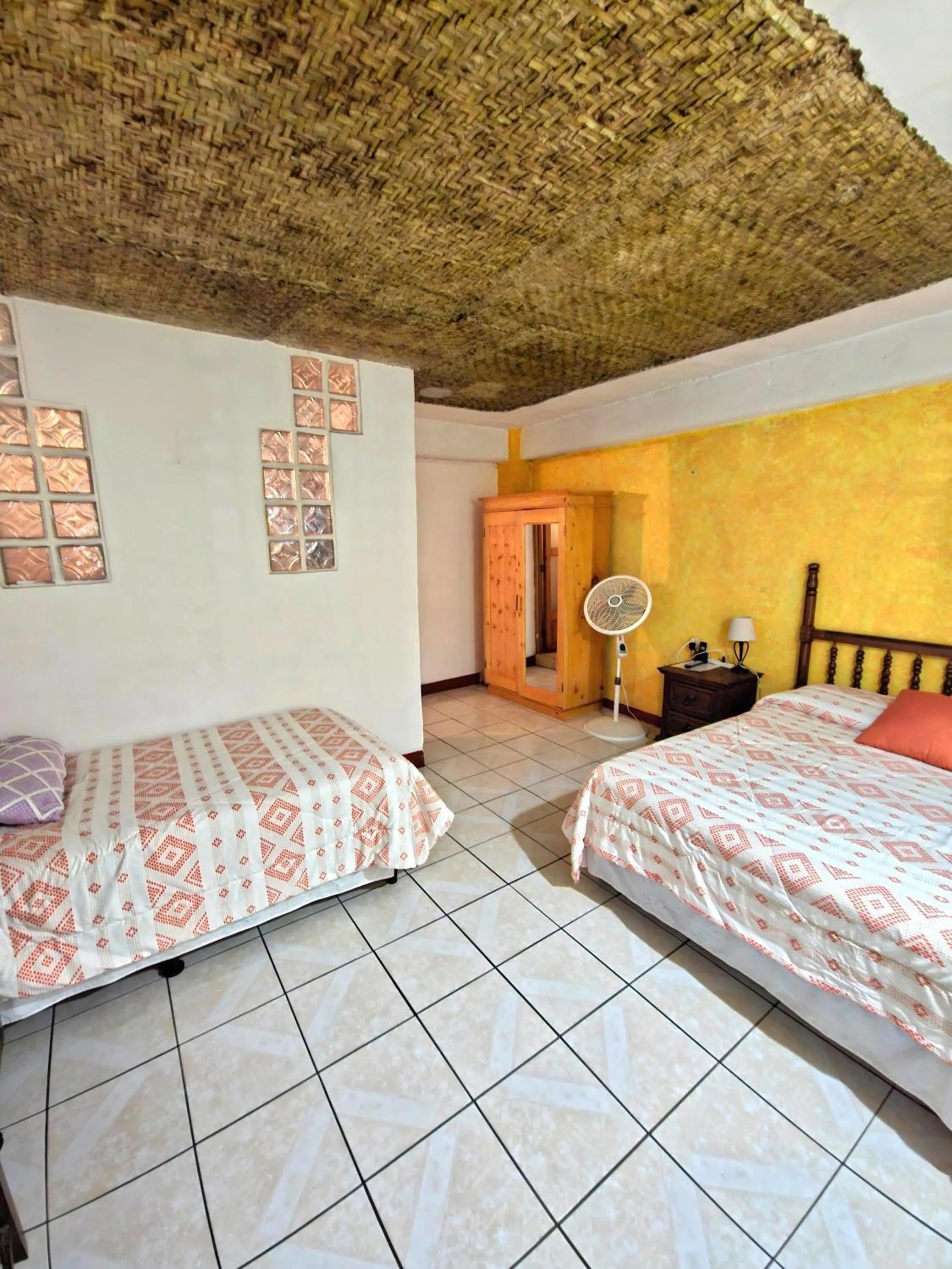 Bed in Eco Suites Uxlabil Guatemala