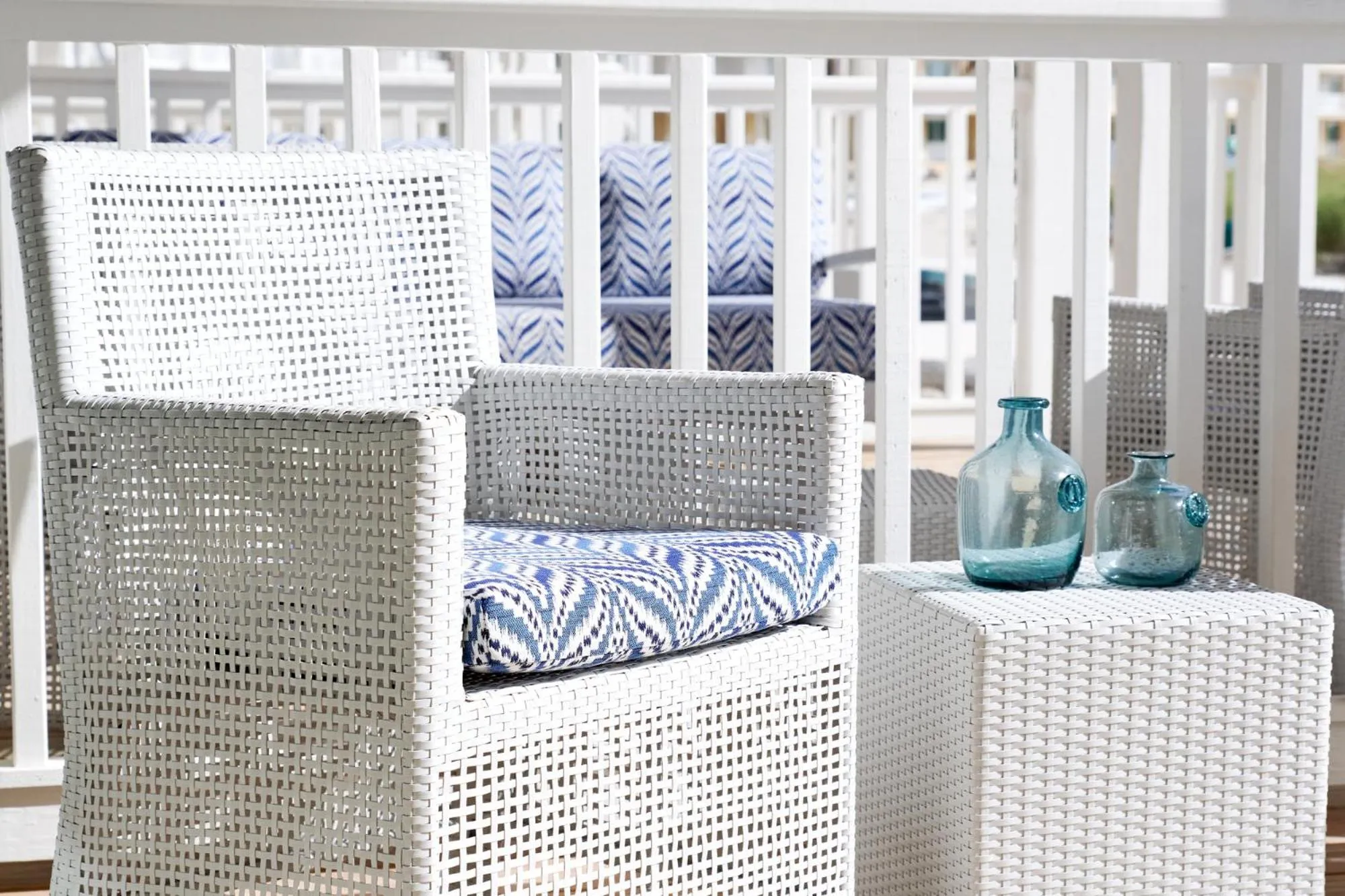 Balcony/Terrace, Bed in Isla Bella Beach Resort & Spa - Florida Keys