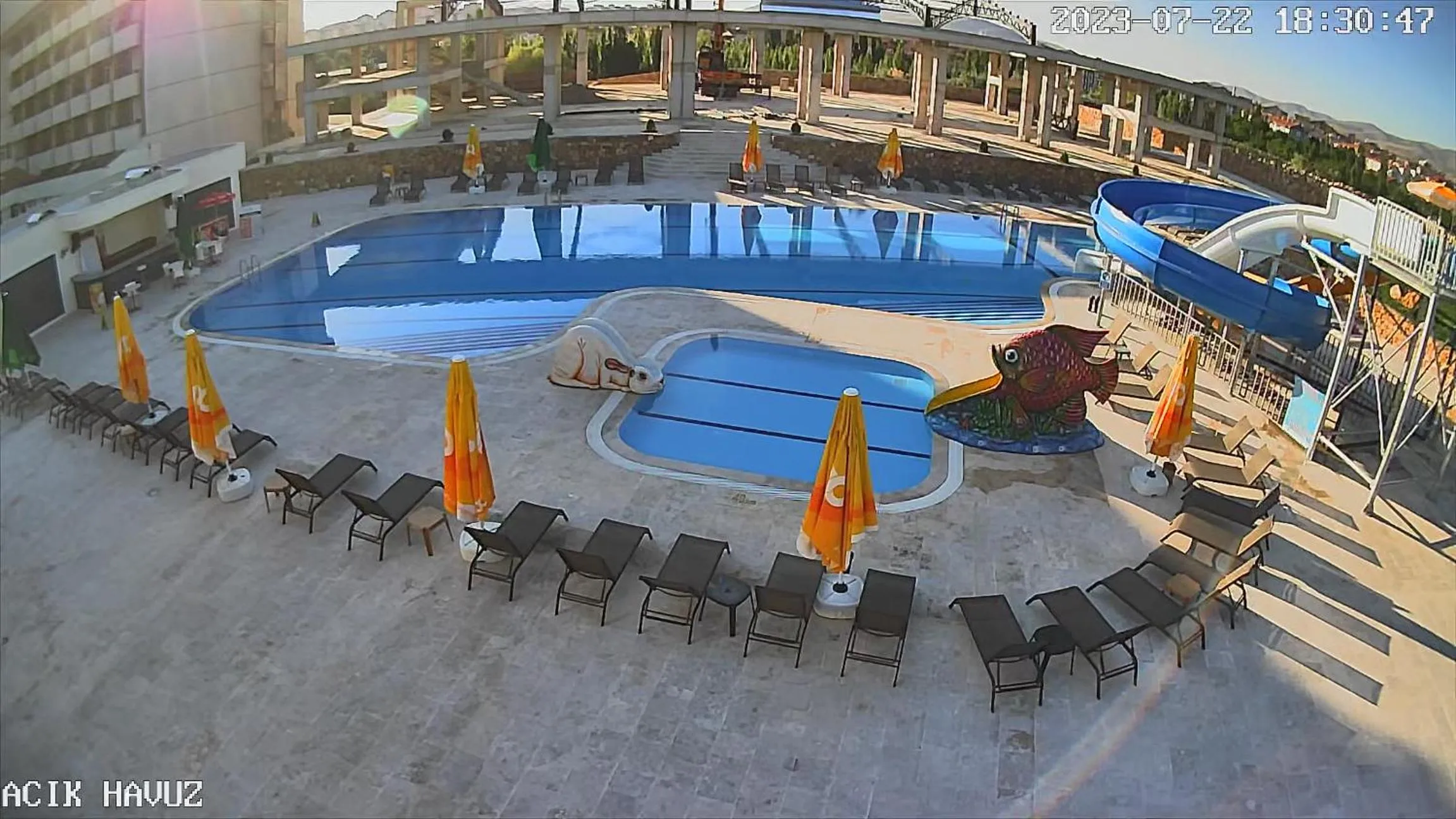 Swimming pool in Grand Terme Hotel