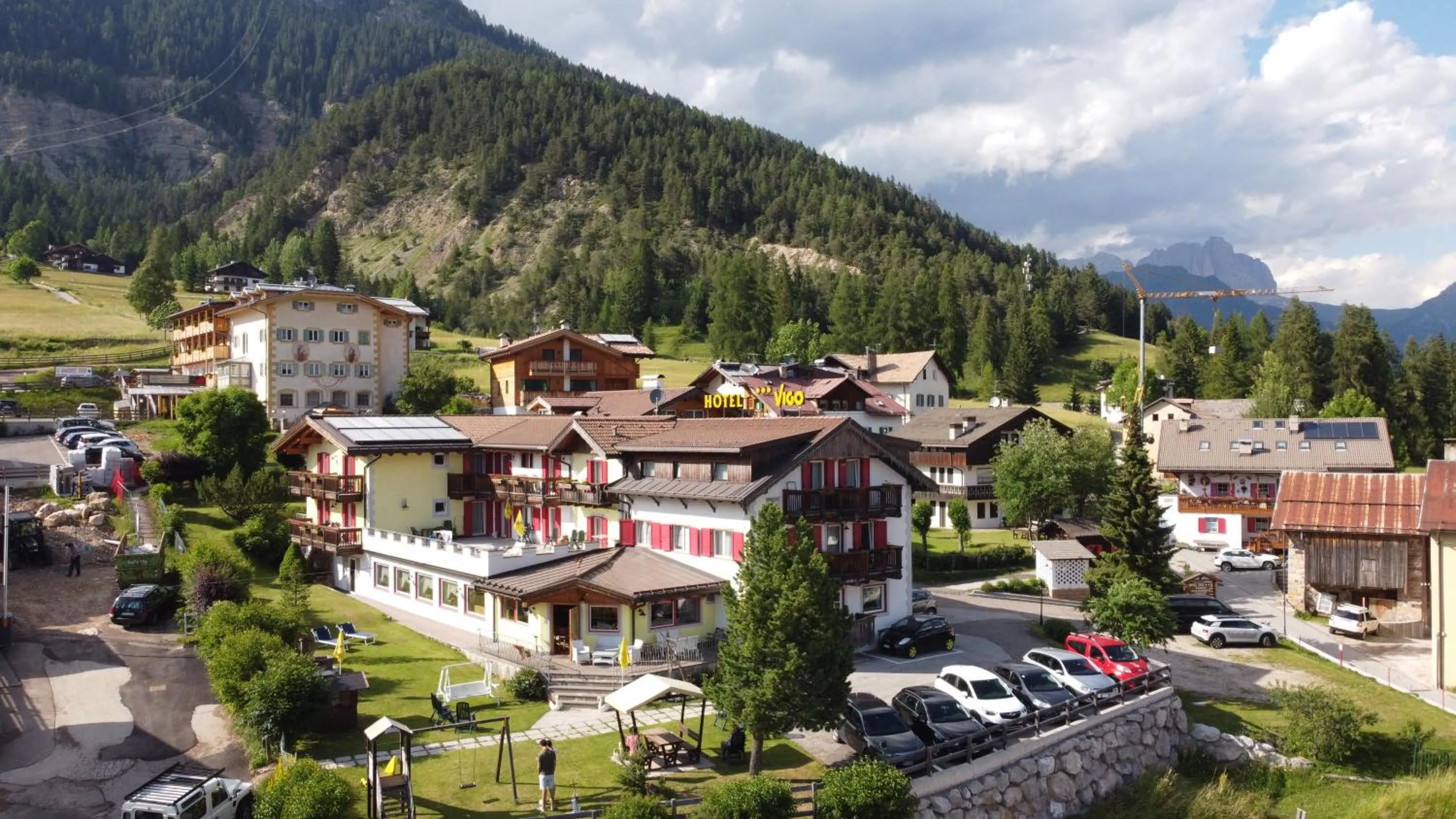 Bird's eye view in Hotel Vigo