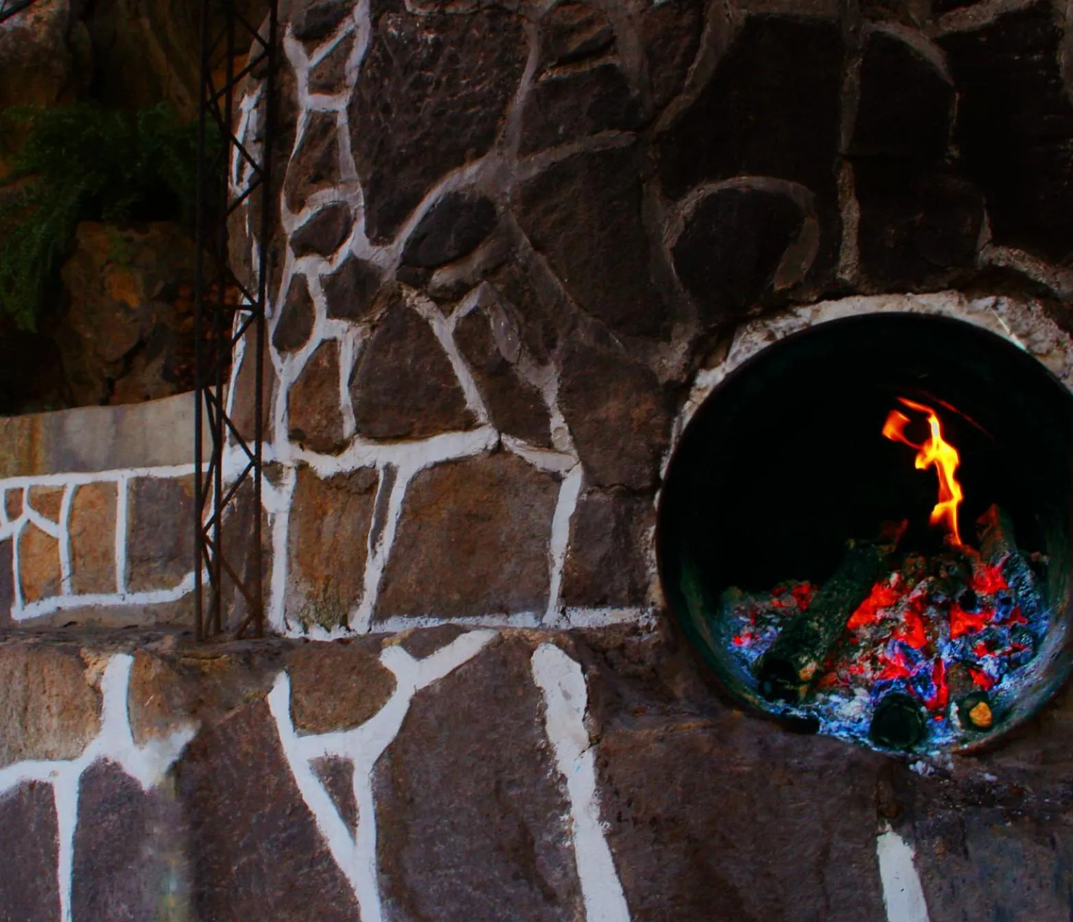 Sauna in Eco Hotel Uxlabil Atitlan