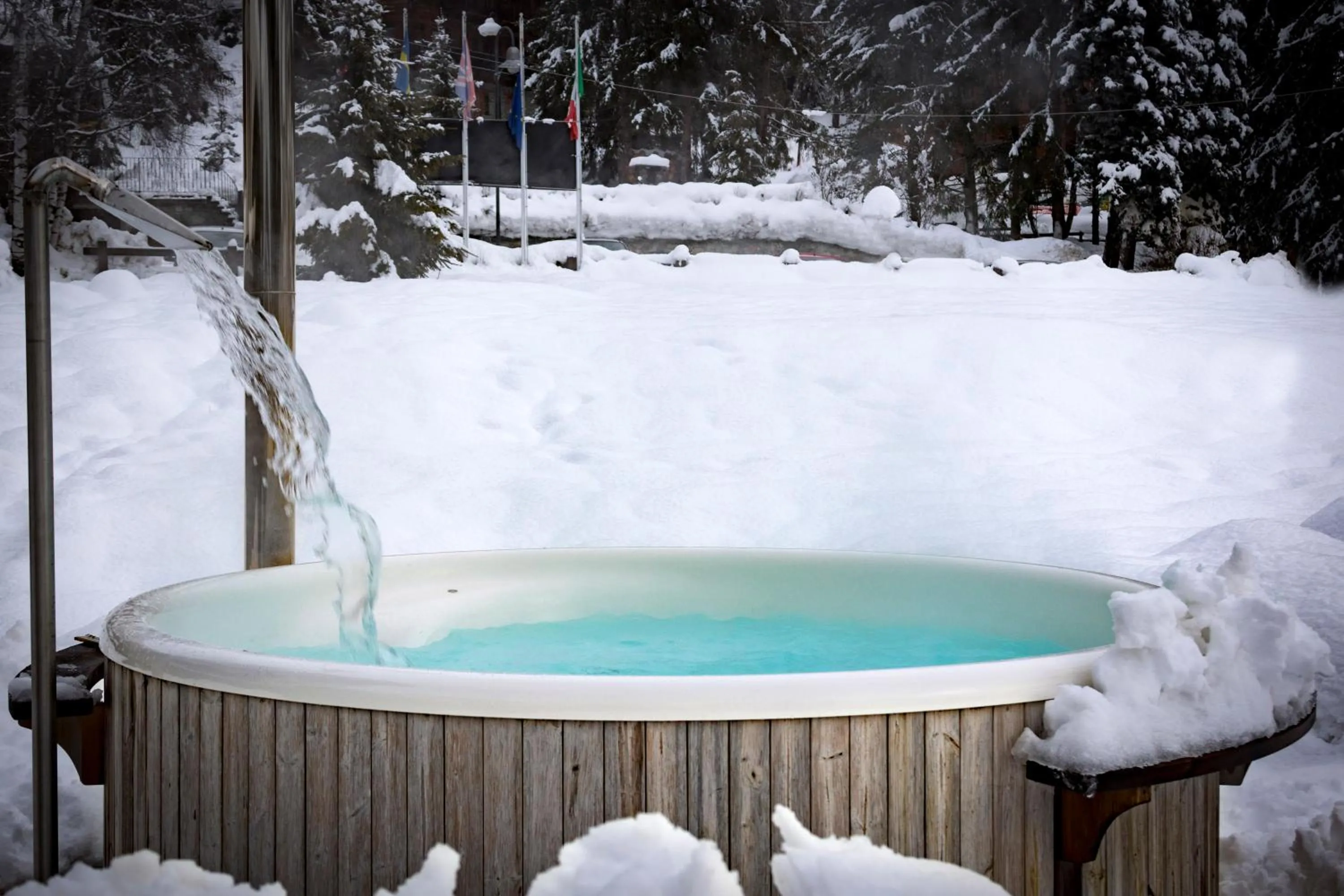 Swimming pool in Residence Les Coupoles