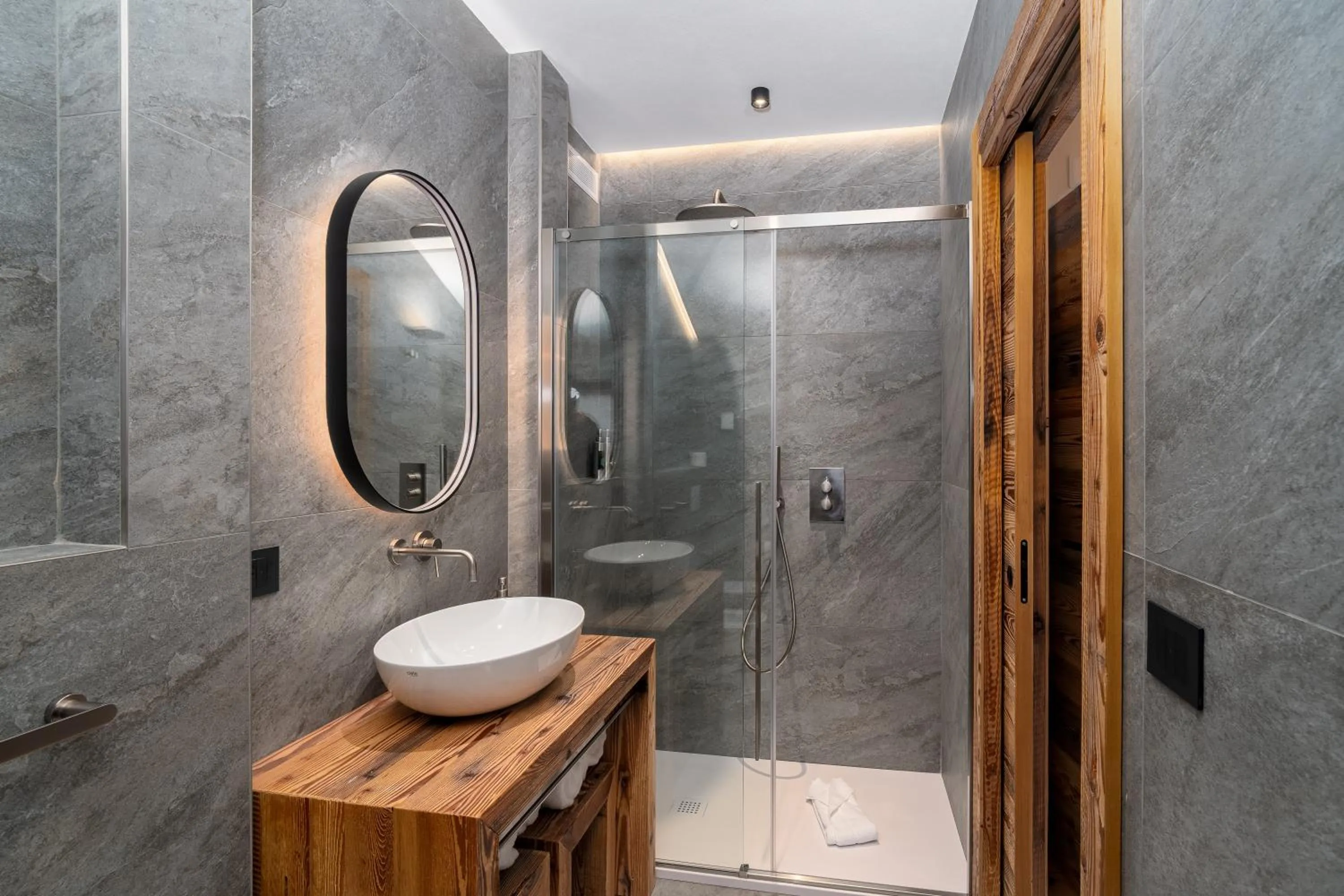 Bathroom in Residence Les Coupoles